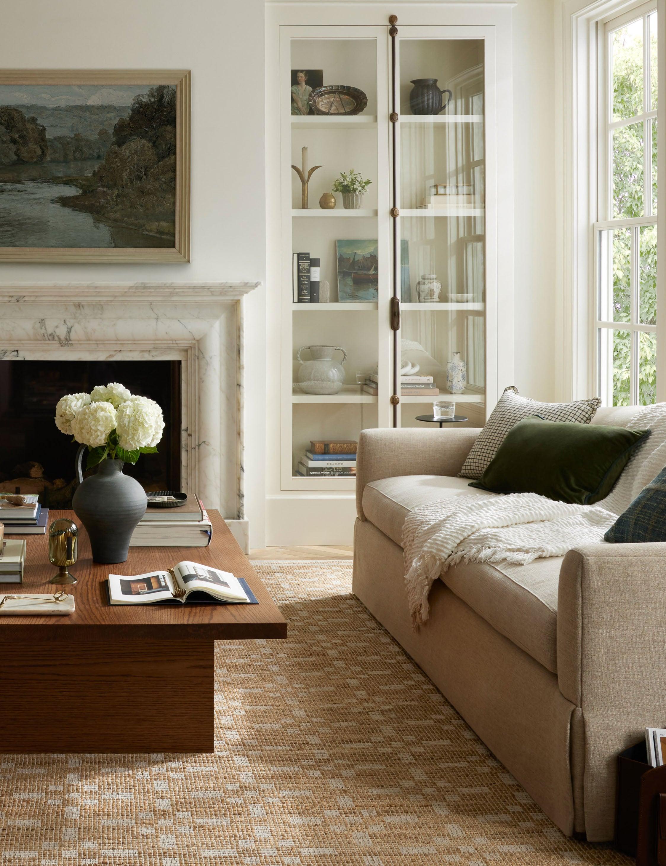 Judy II Jute-Blend Rug by Chris Loves Julia x Loloi - Natural and Ivory / 3'6" x 5'6"