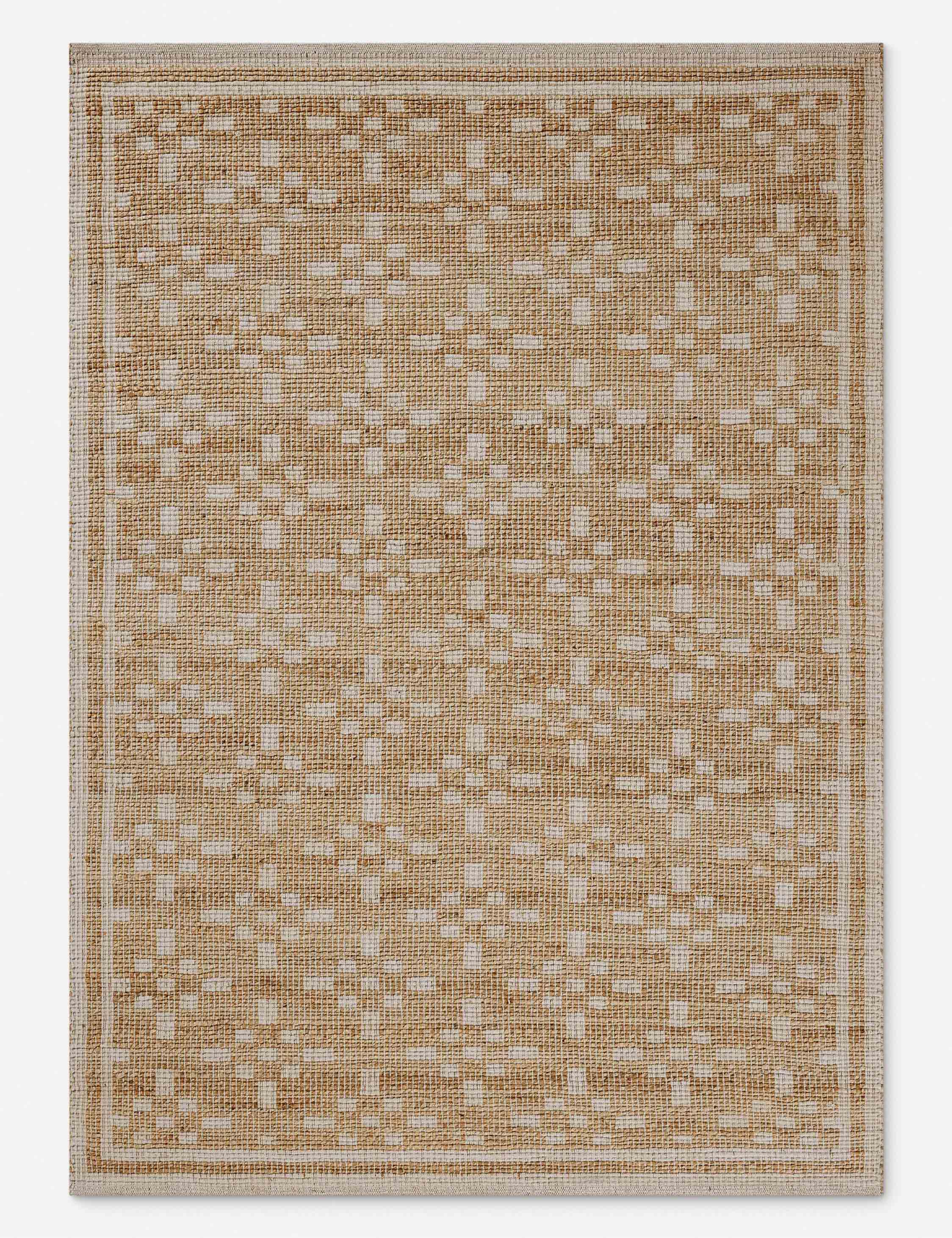Judy II Jute-Blend Rug by Chris Loves Julia x Loloi - Natural and Ivory / 3'6" x 5'6"