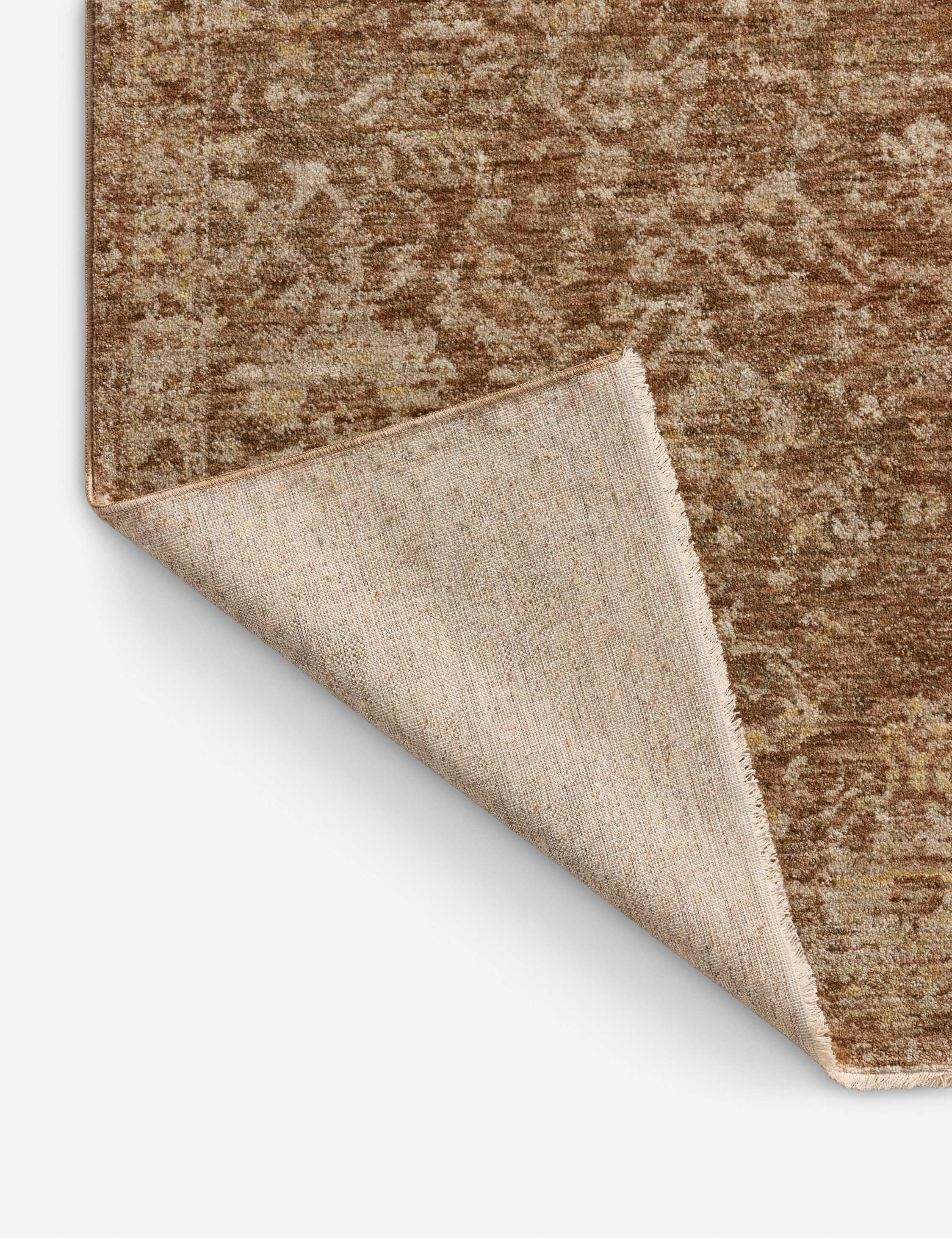 Junie I Rug Magnolia Home by Joanna Gaines x Loloi - Clay and Natural / 2' x 3'