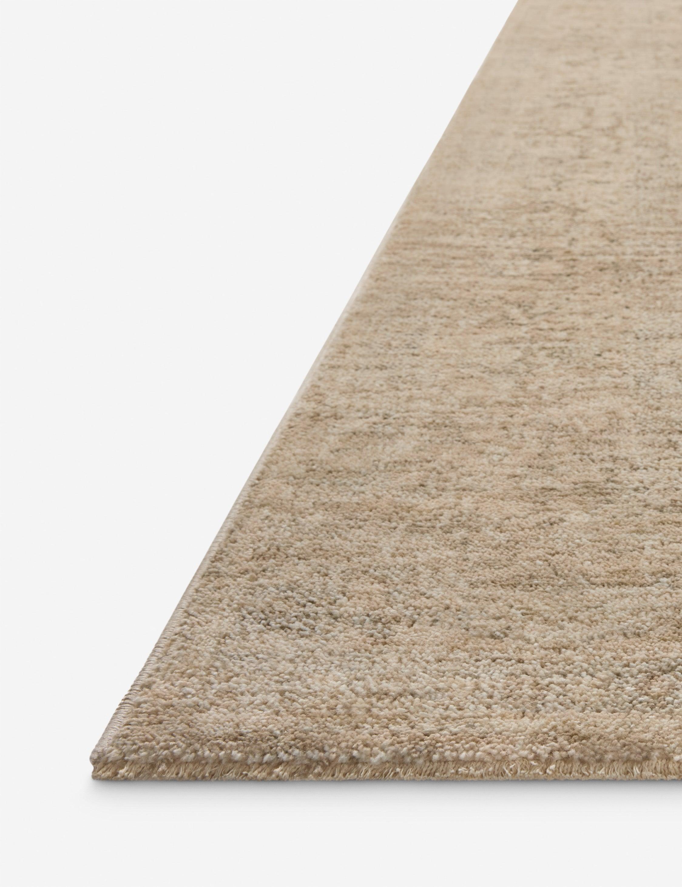 Junie II Rug Magnolia Home by Joanna Gaines x Loloi - Oatmeal and Smoke / 7'10" x 10'2"