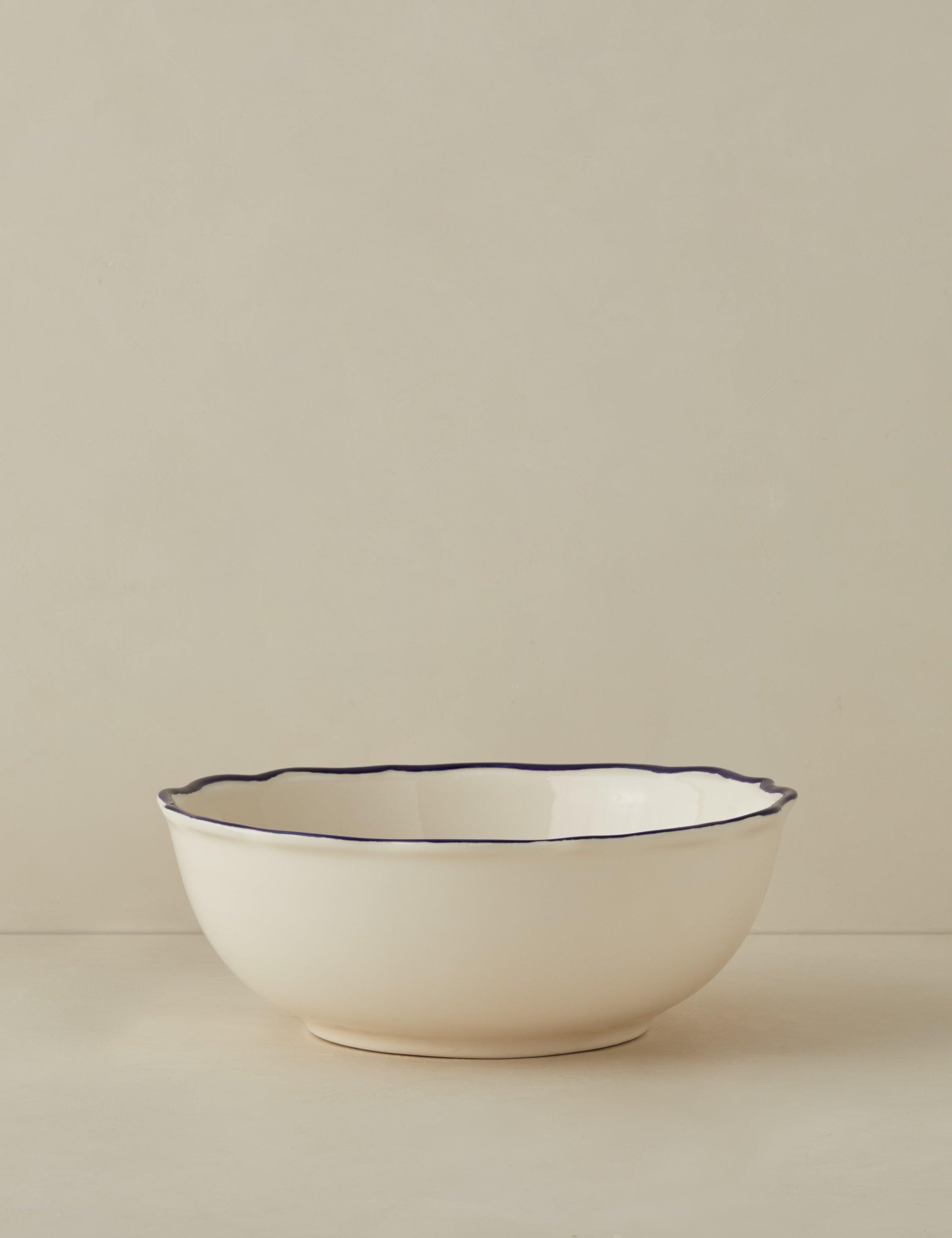 Stoneware Serveware by Maison Madison - Jane in Blue / Serving Bowl
