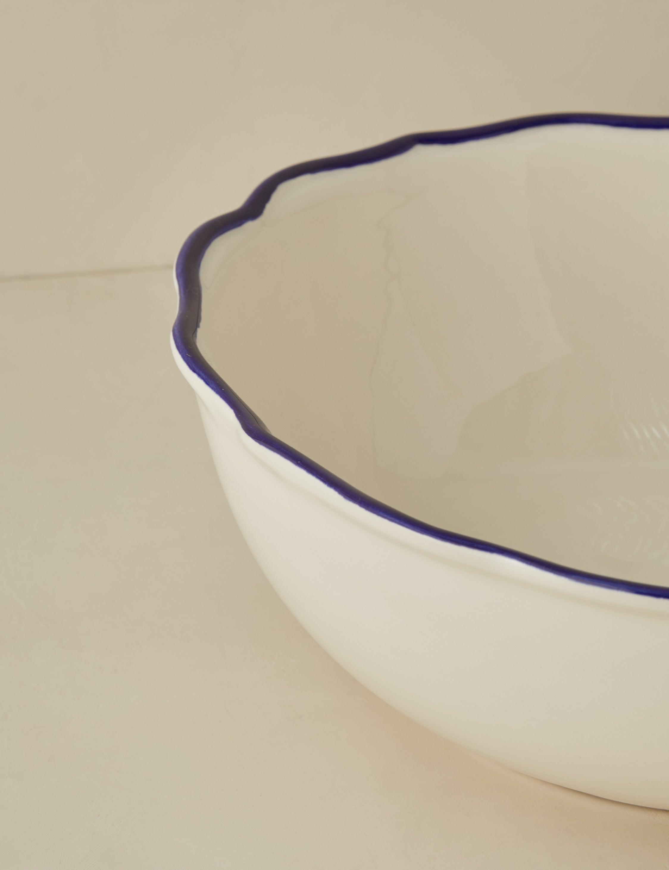 Stoneware Serveware by Maison Madison - Jane in Blue / Serving Bowl