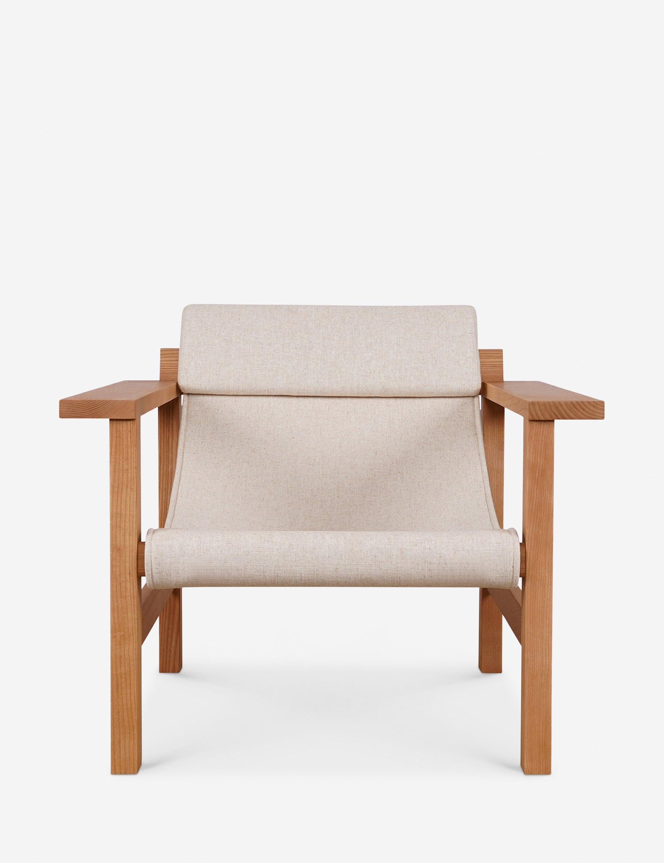Josef Accent Chair - Natural Linen