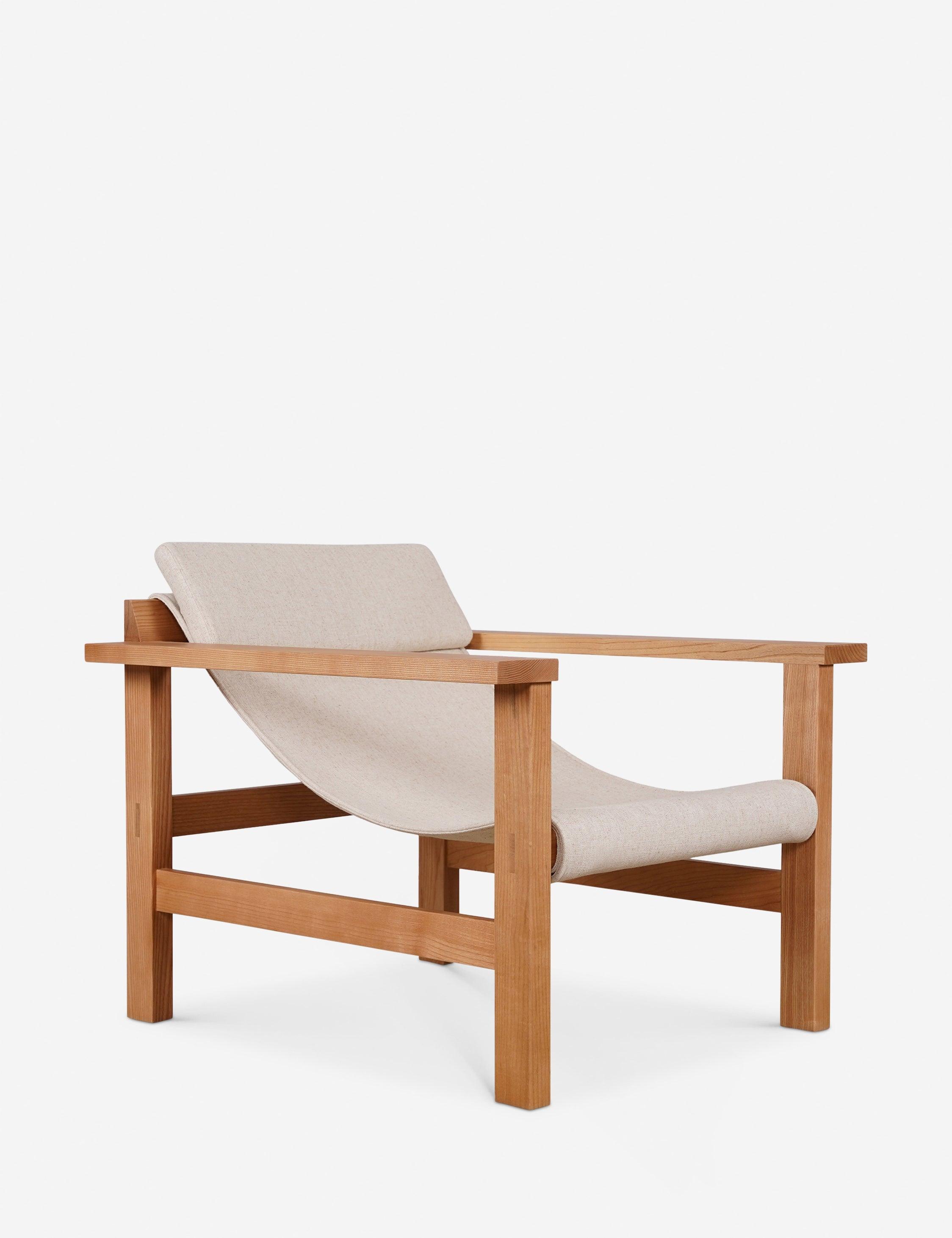 Josef Accent Chair - Natural Linen