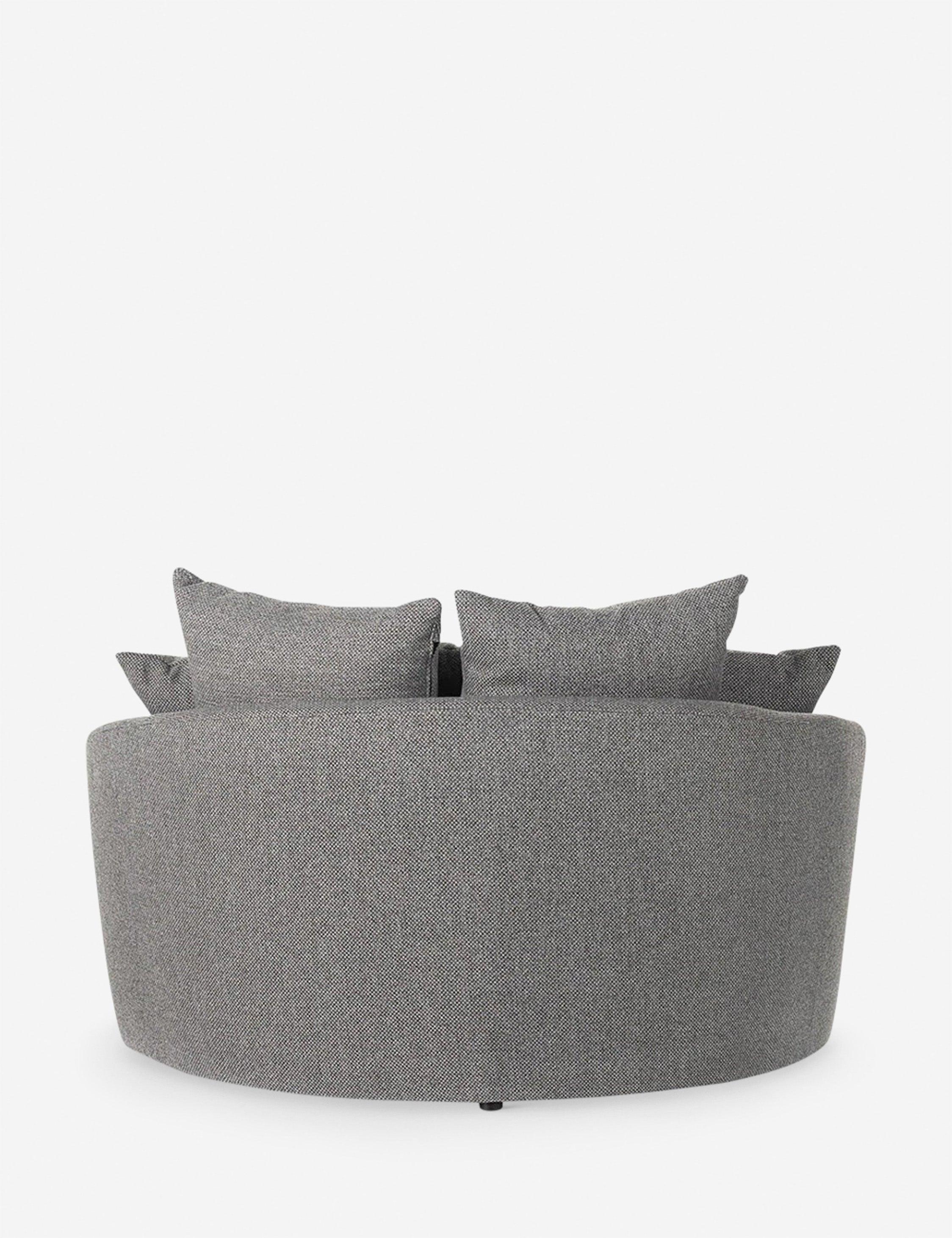 Kaila Media Lounger - Charcoal