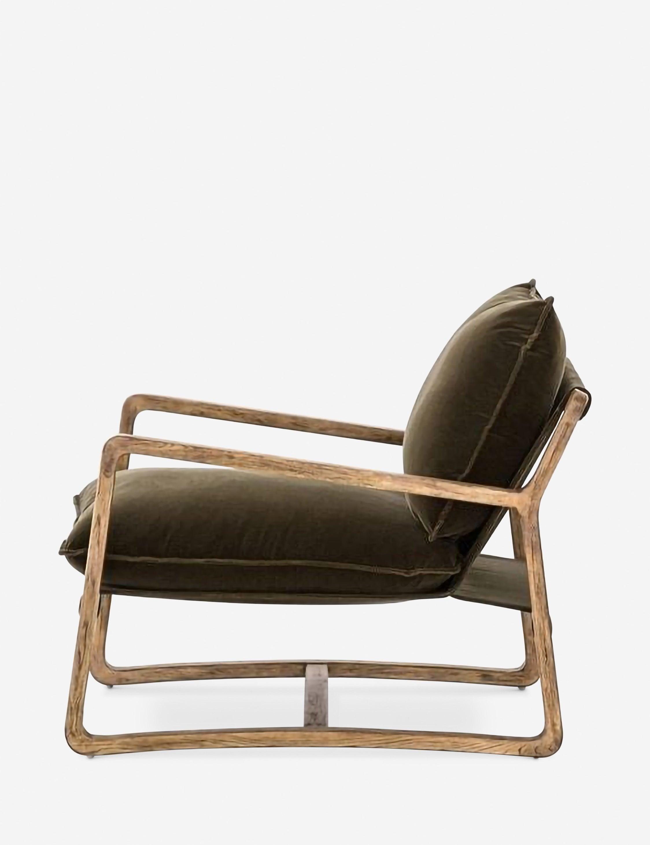 Krista Accent Chair - Olive Green