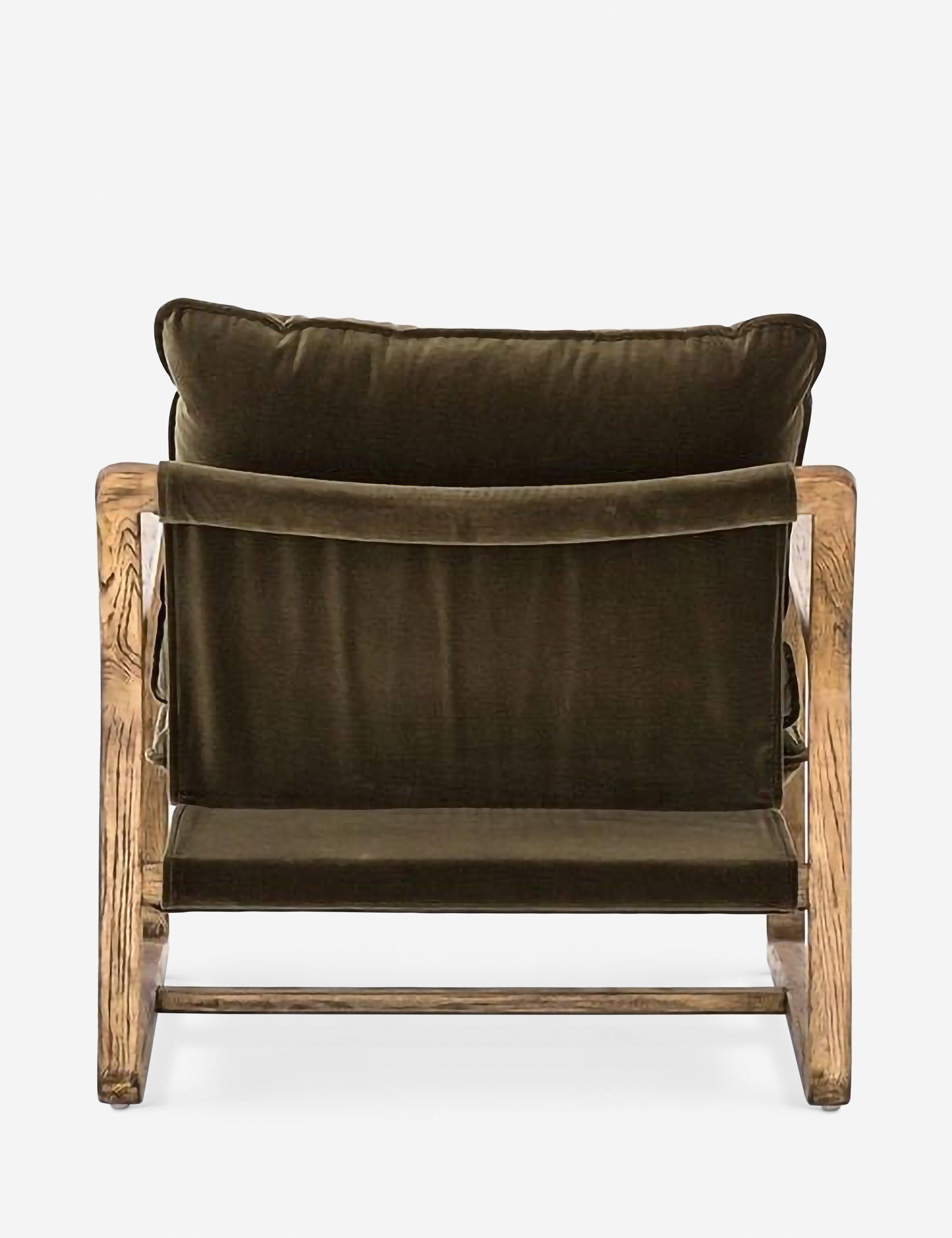 Krista Accent Chair - Olive Green