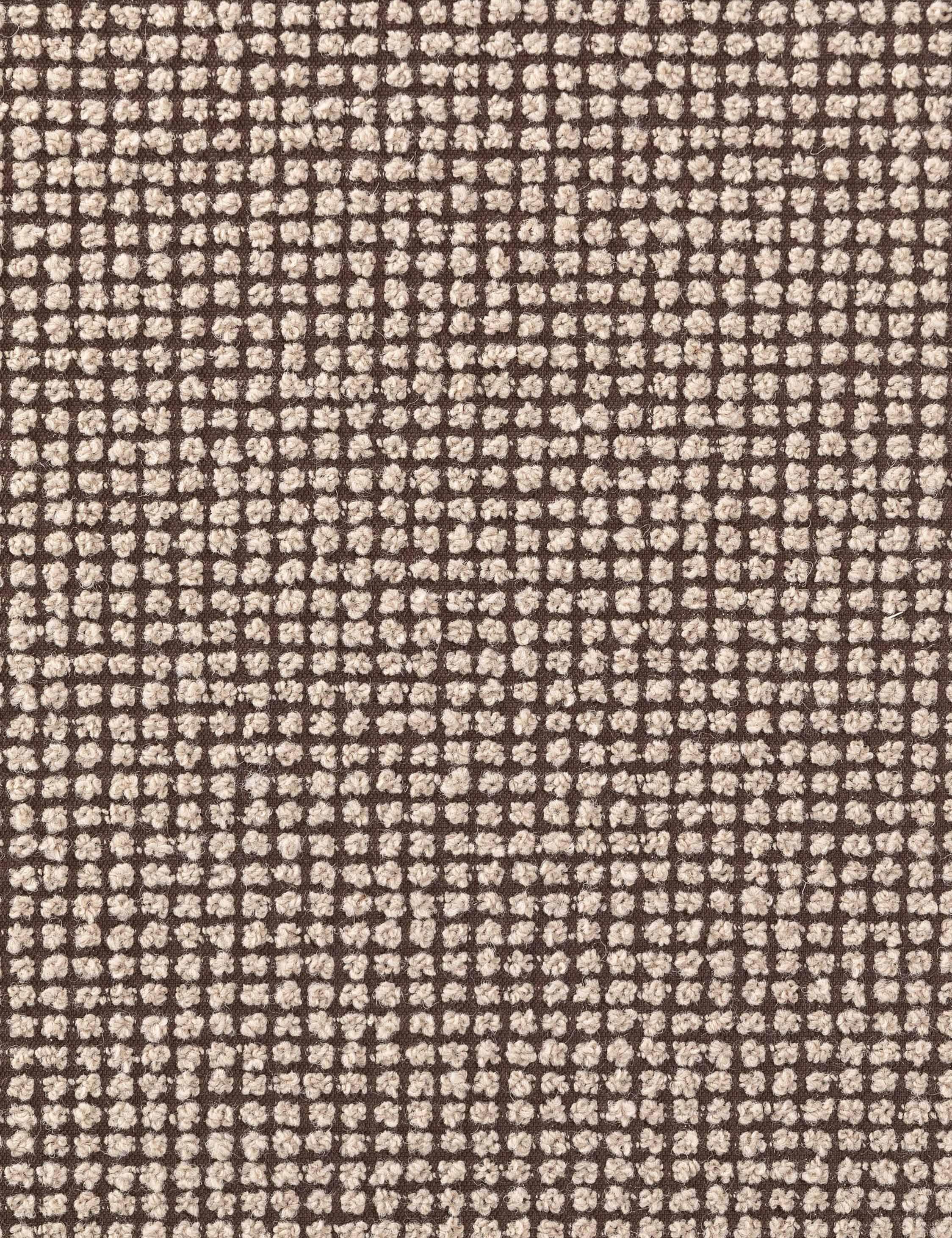 Aldora Round Ottoman - Taupe Weave