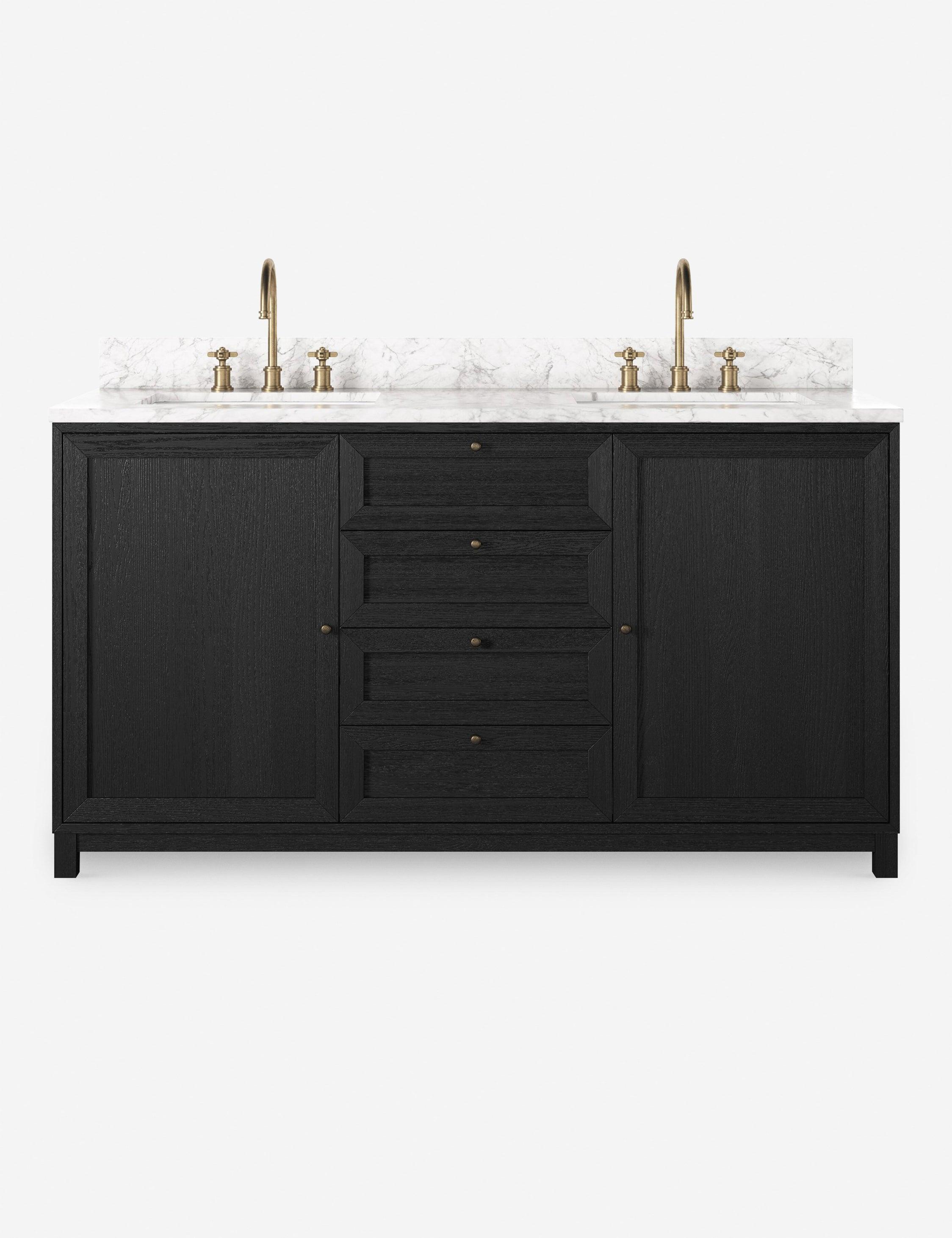 Jessop Vanity - Black / 60"W