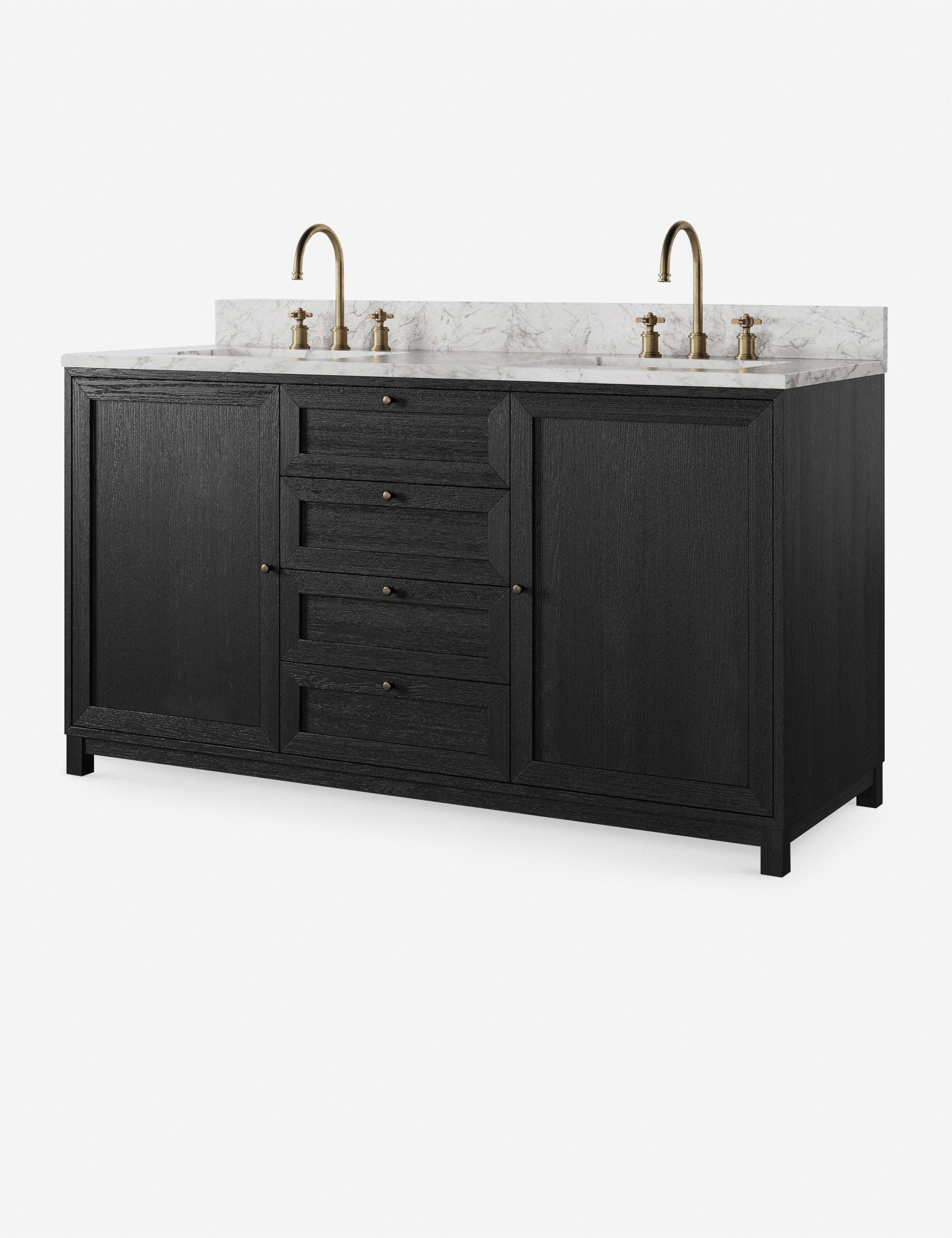 Jessop Vanity - Black / 60"W