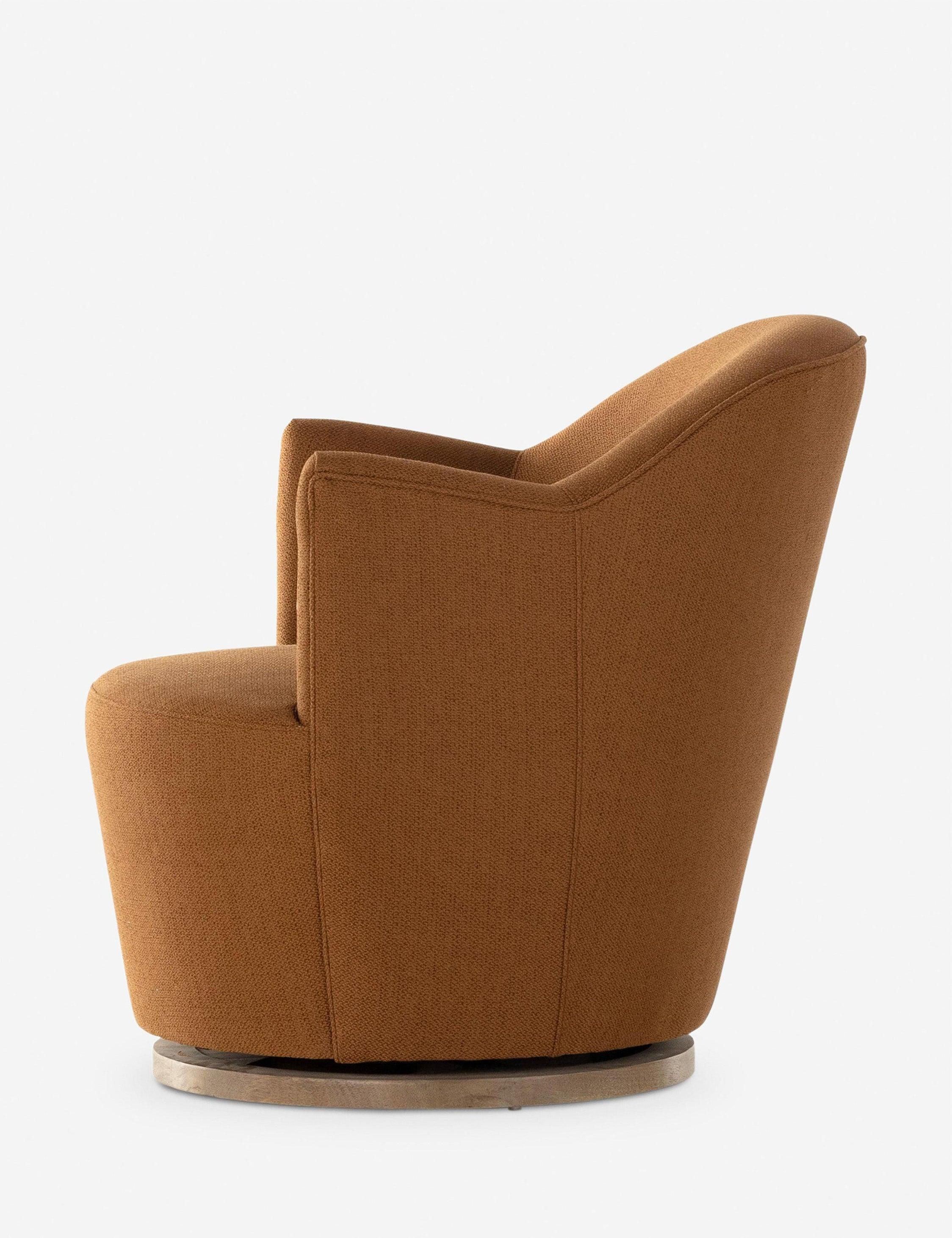Margie Swivel Chair - Auburn