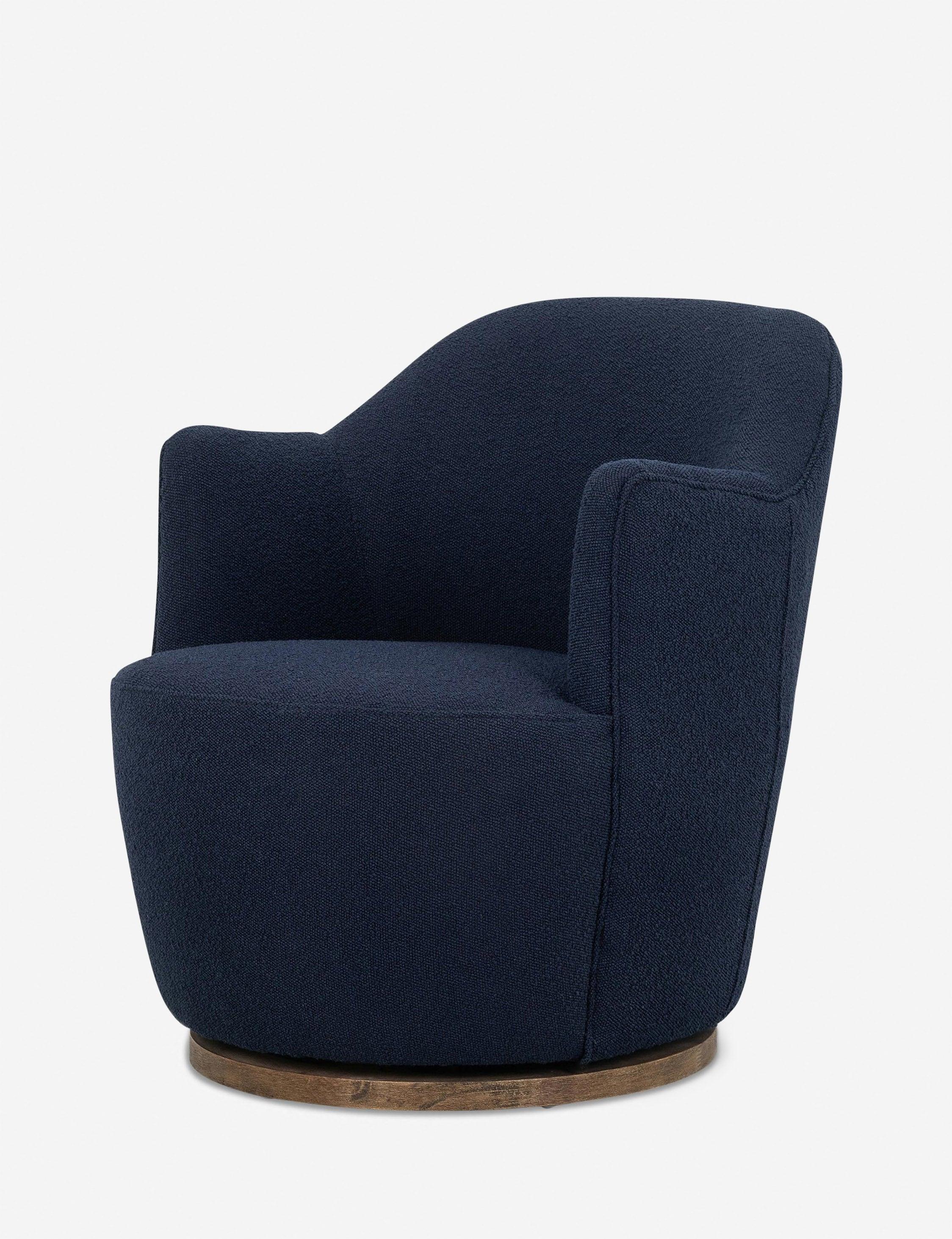 Margie Swivel Chair - Navy