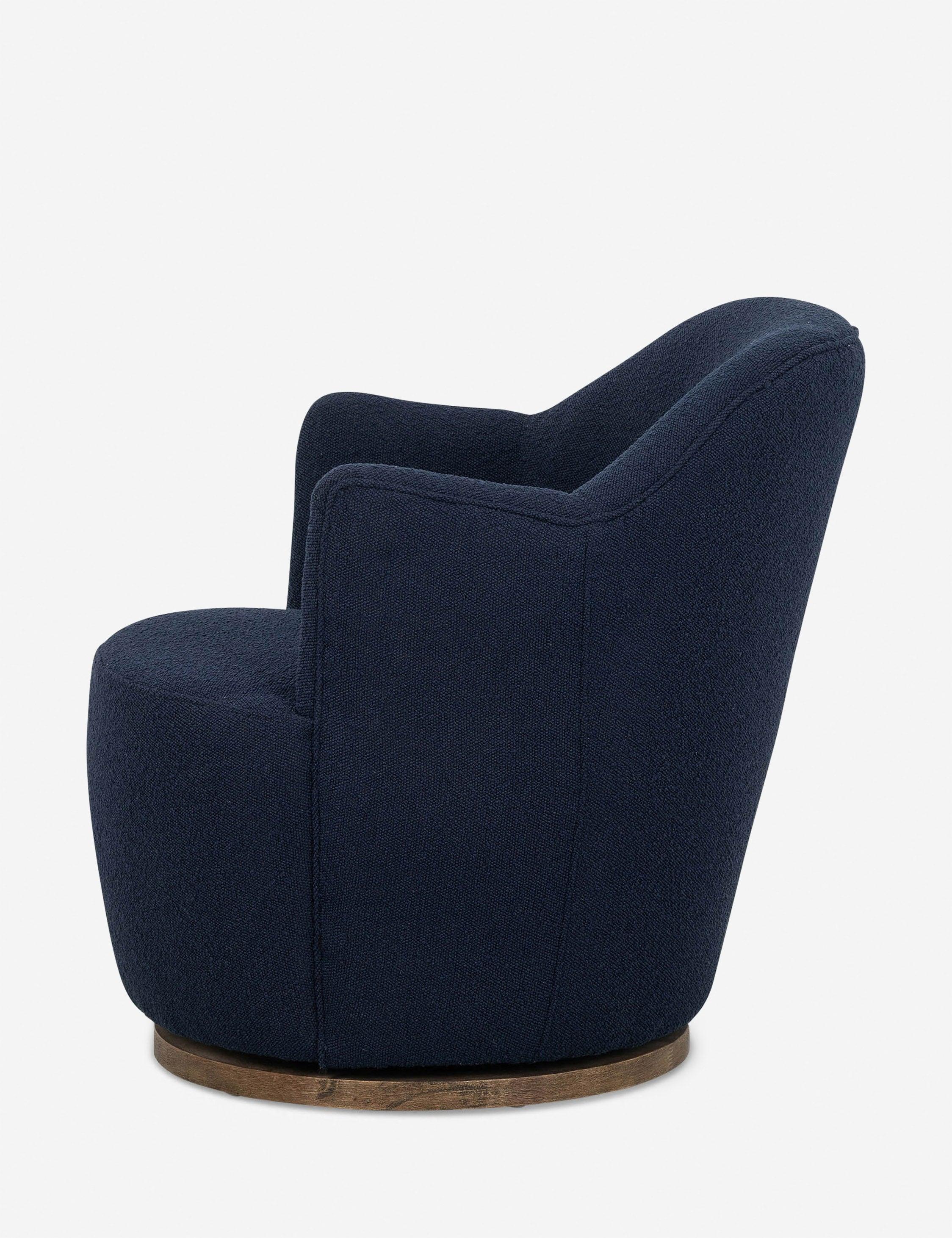 Margie Swivel Chair - Navy