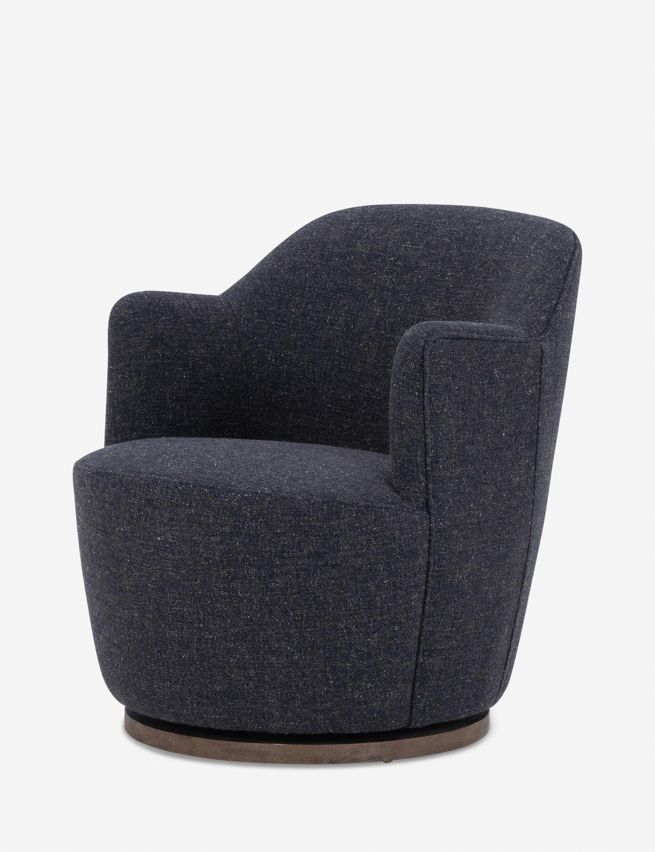 Margie Swivel Chair - Slate