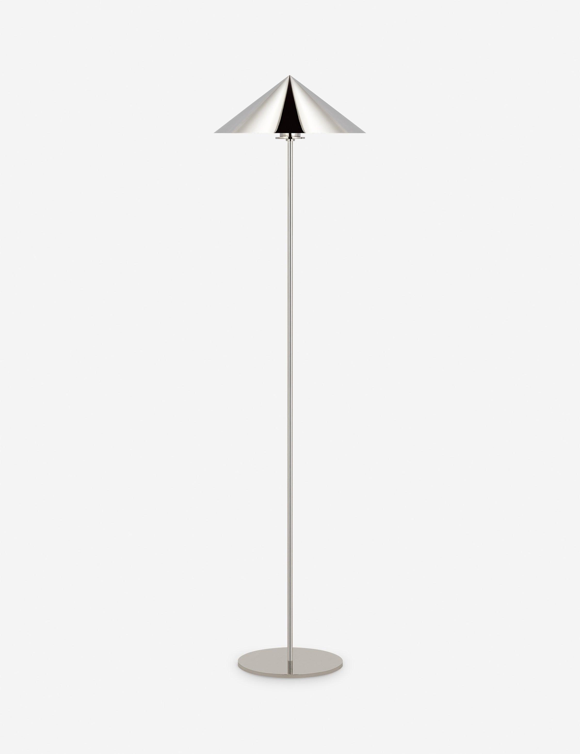 Thierry Floor Lamp - Polished Nickel