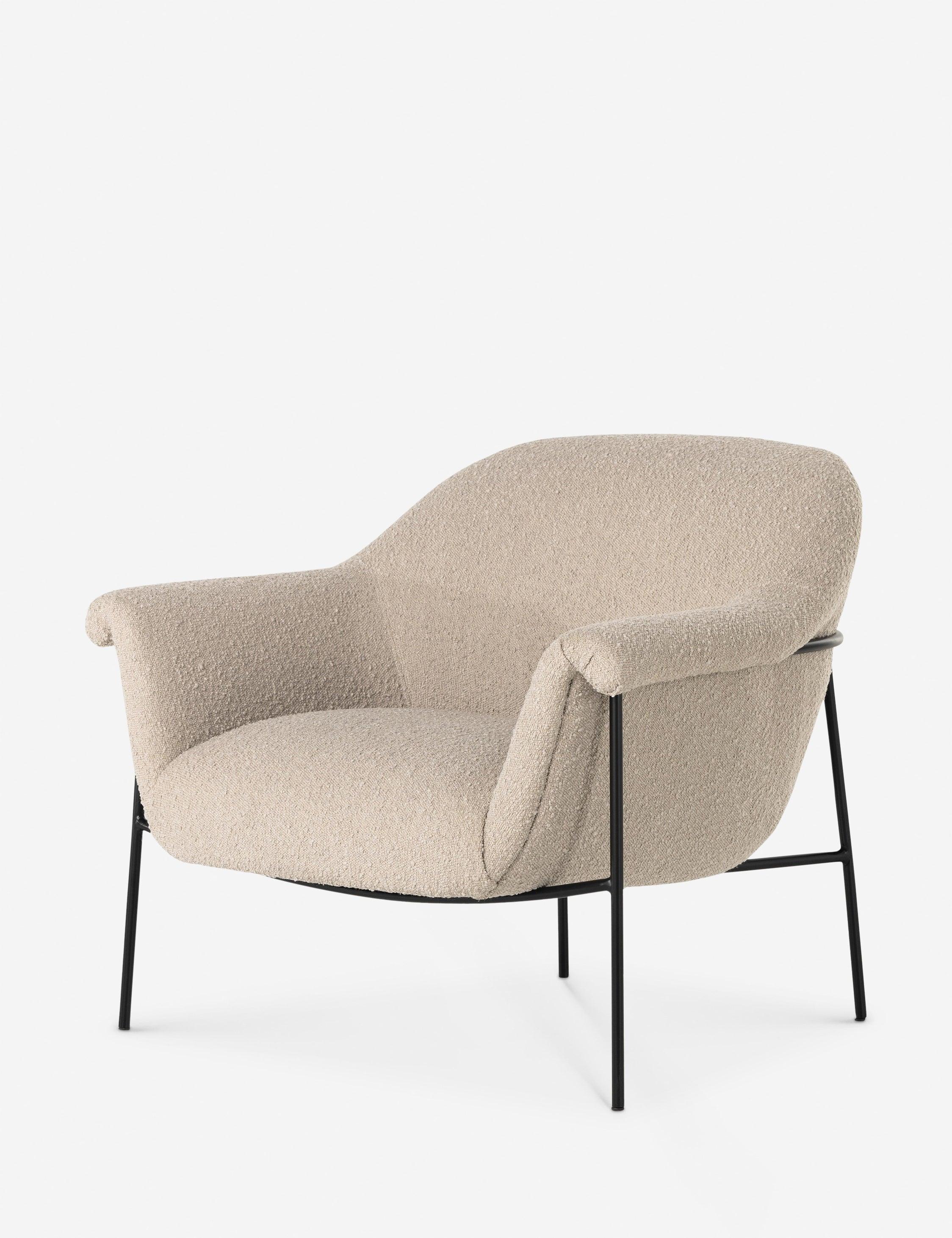 Penelope Accent Chair - Natural Boucle