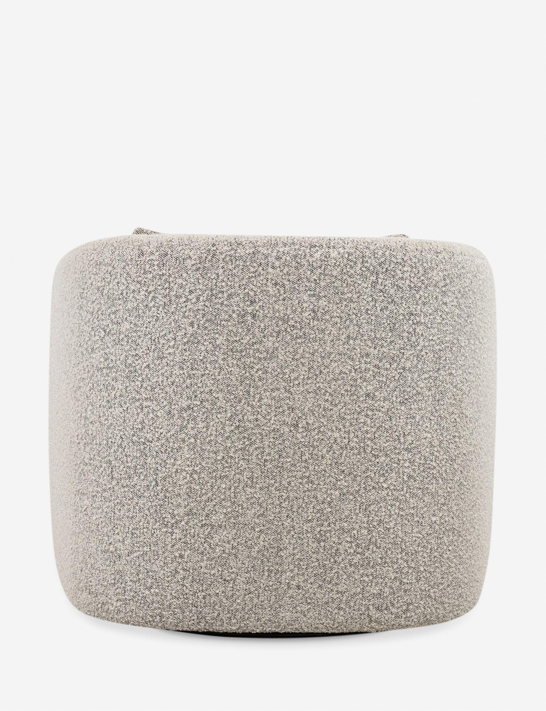 Ren Swivel Chair - Gray Boucle