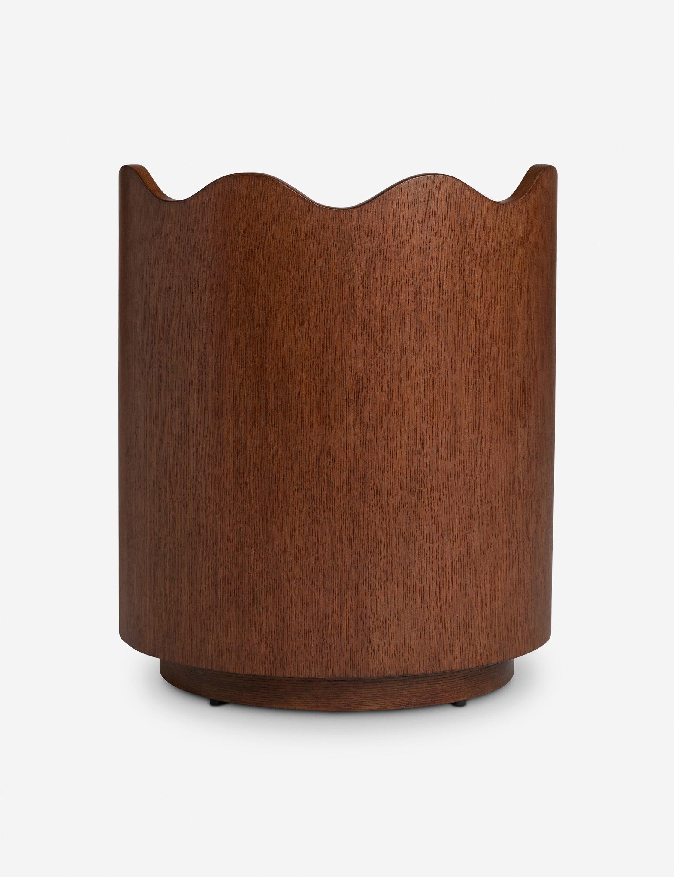 Ripple Nightstand by Sarah Sherman Samuel - Vintage Brown