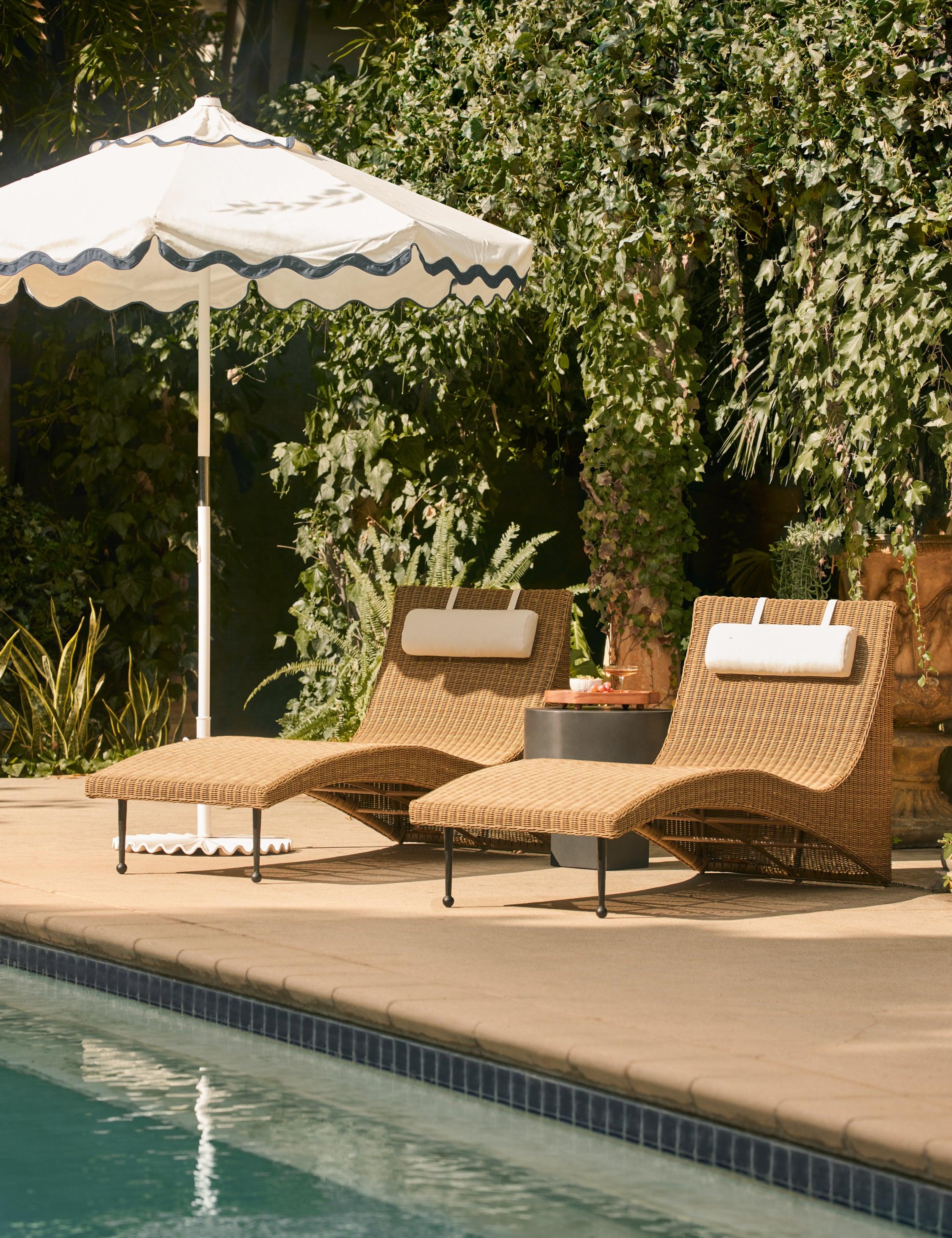 Clamshell Umbrella Base by Business & Pleasure Co. - White