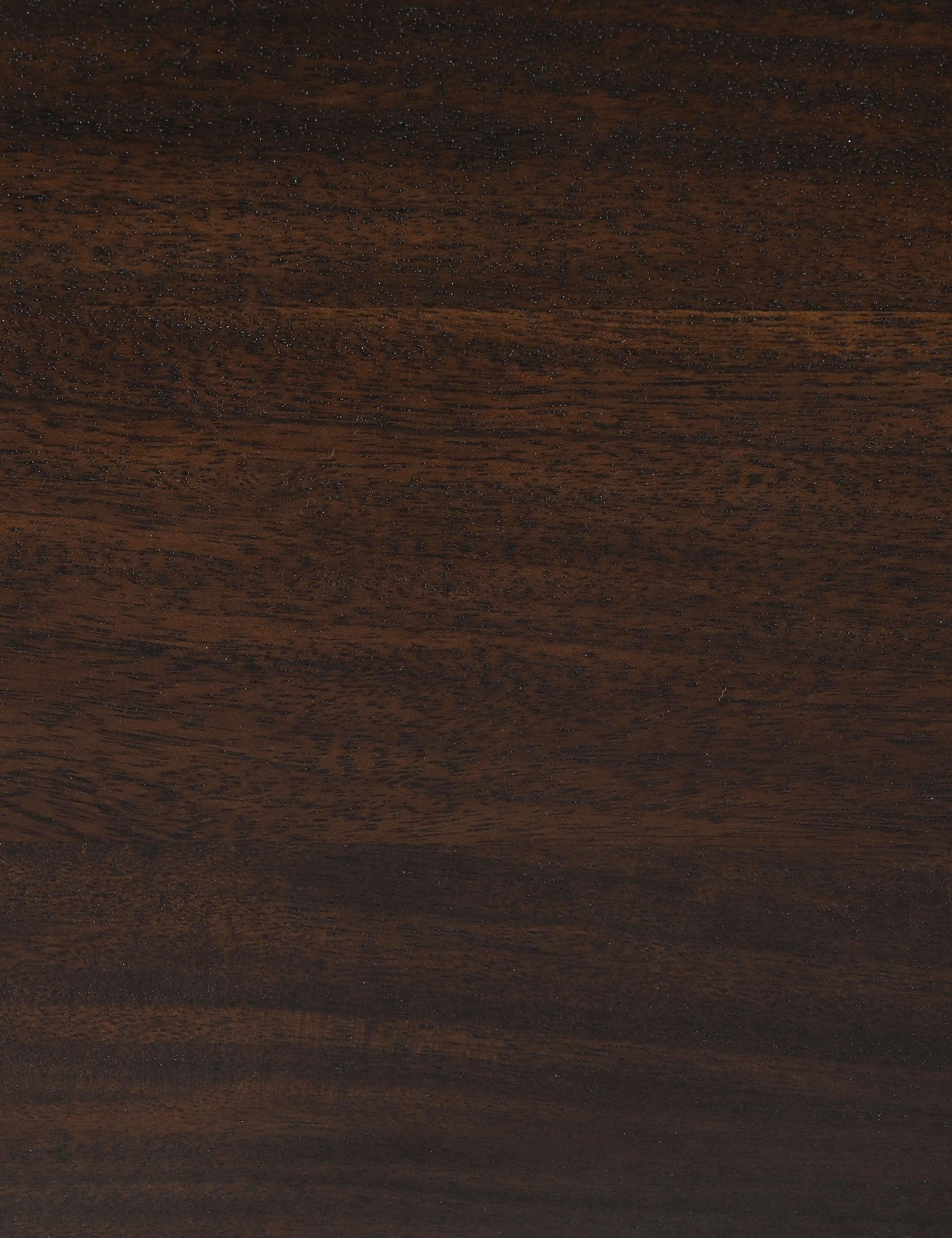 Wallis Platform Bed - Dark Brown / King