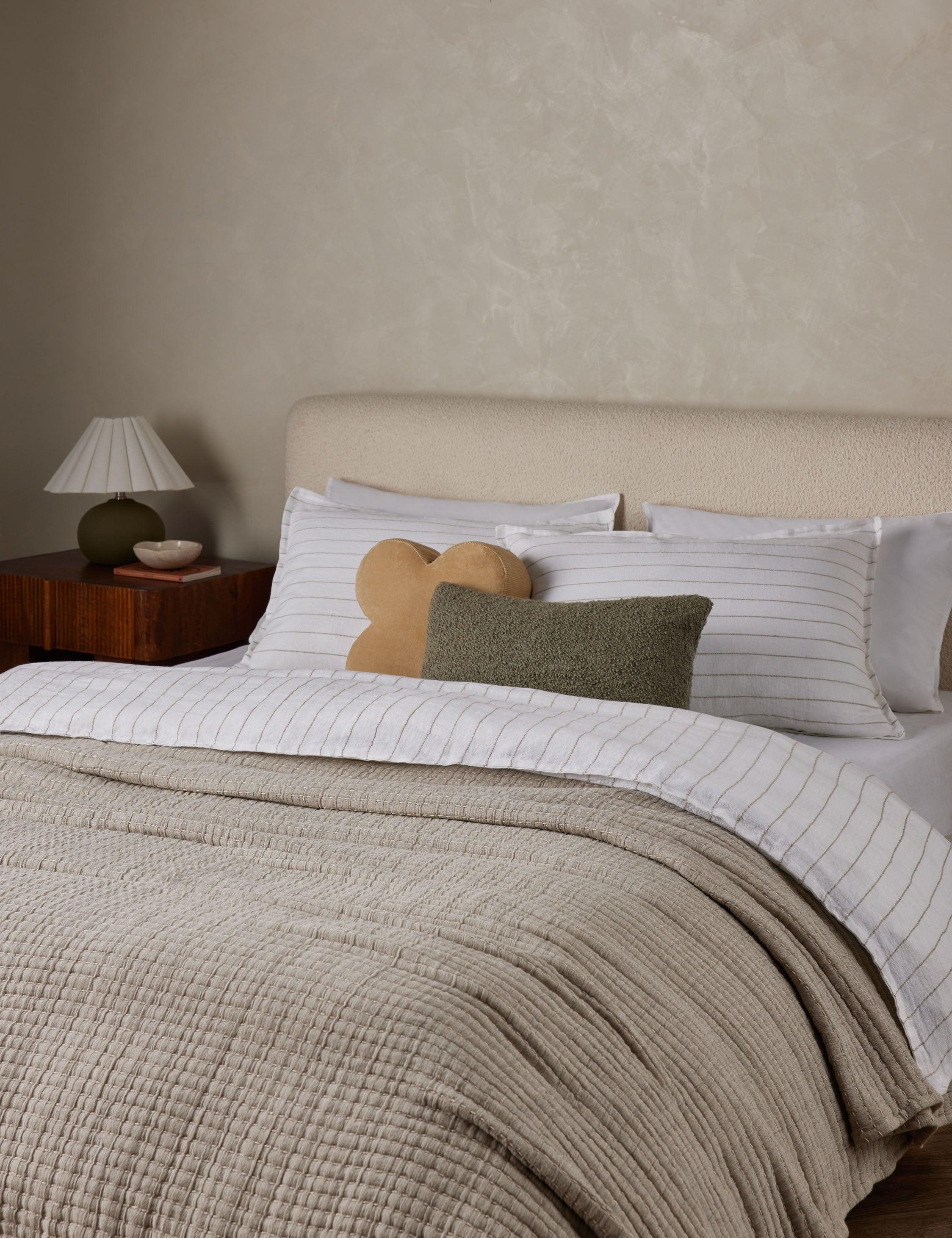 Vancouver Cotton Coverlet by Pom Pom at Home - Gray / Twin