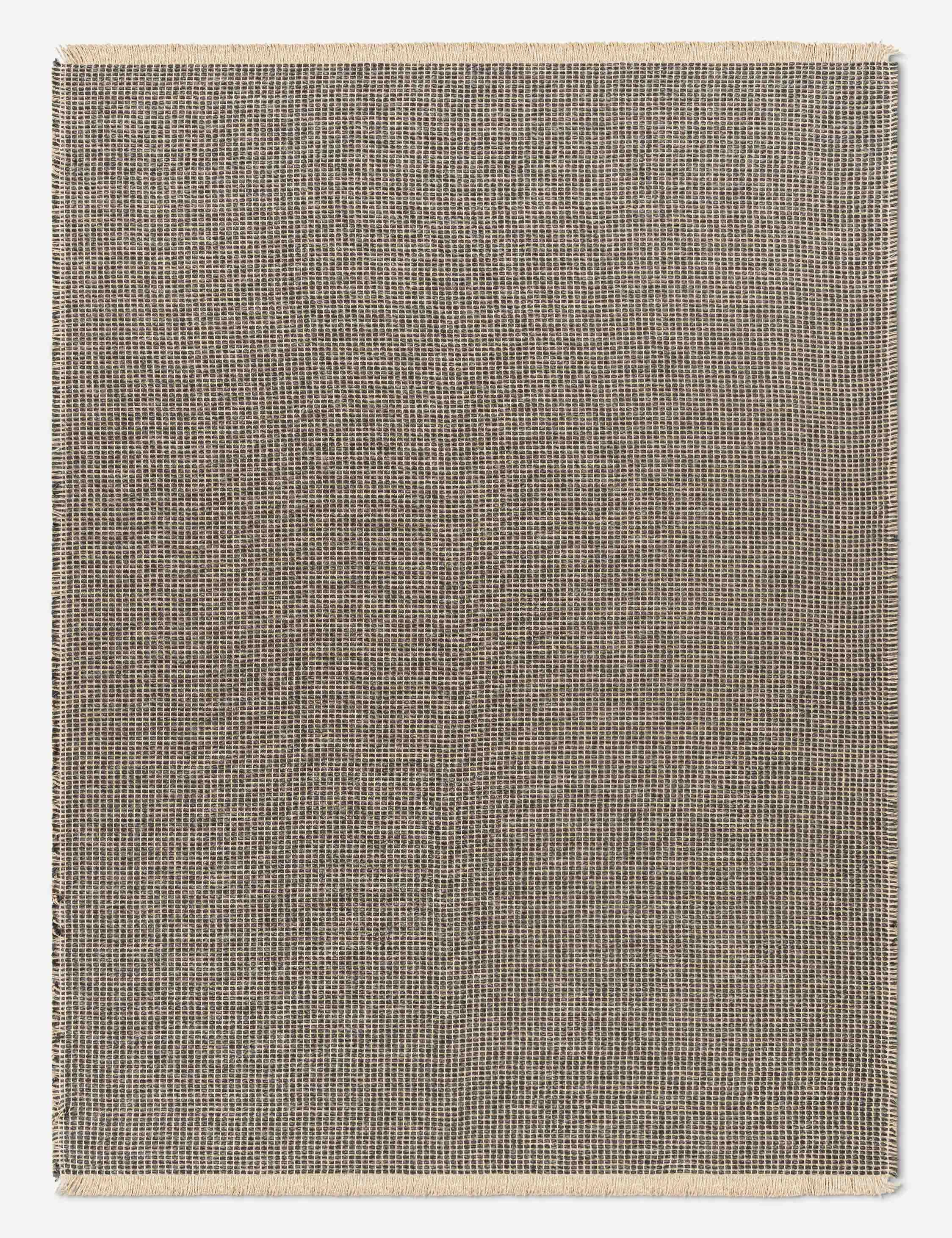 Kimi II Jute Rug by Becki Owens x Surya - Black and Natural / 3'11" x 5'7"