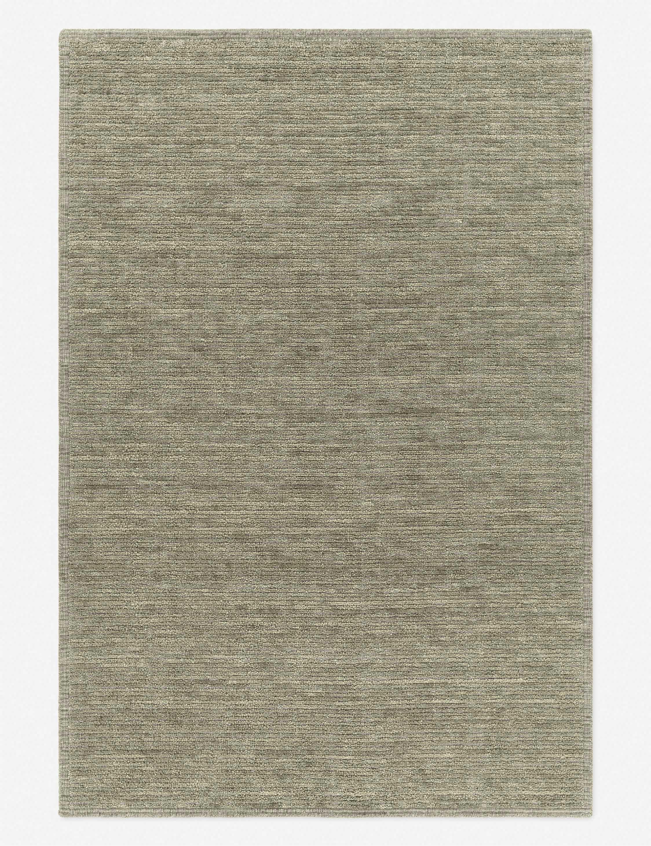 Susie Hand-Knotted Wool Rug - Green / 8' x 10'
