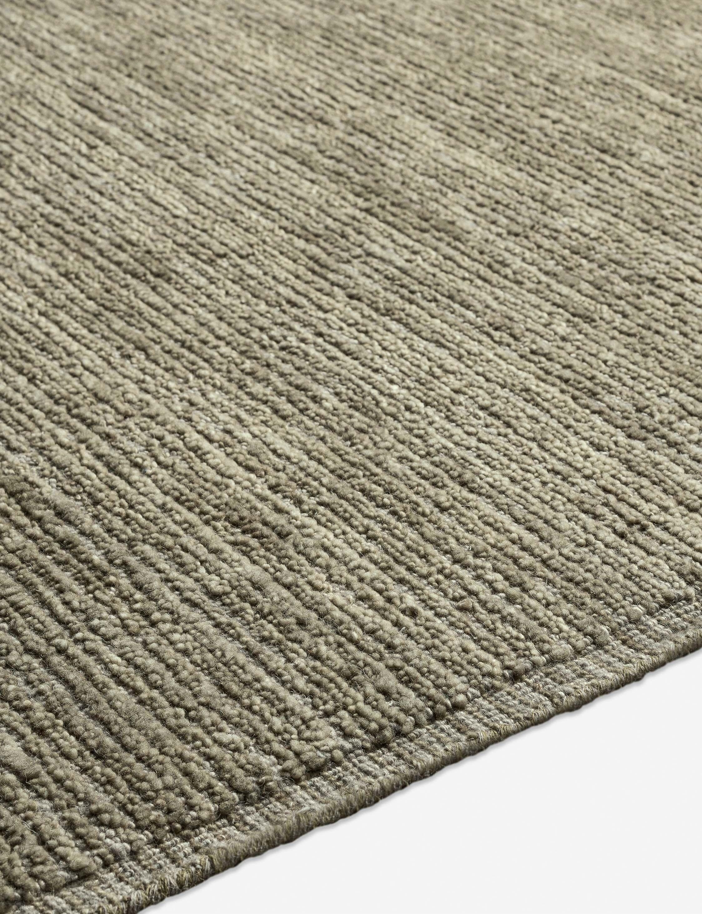 Susie Hand-Knotted Wool Rug - Green / 8' x 10'