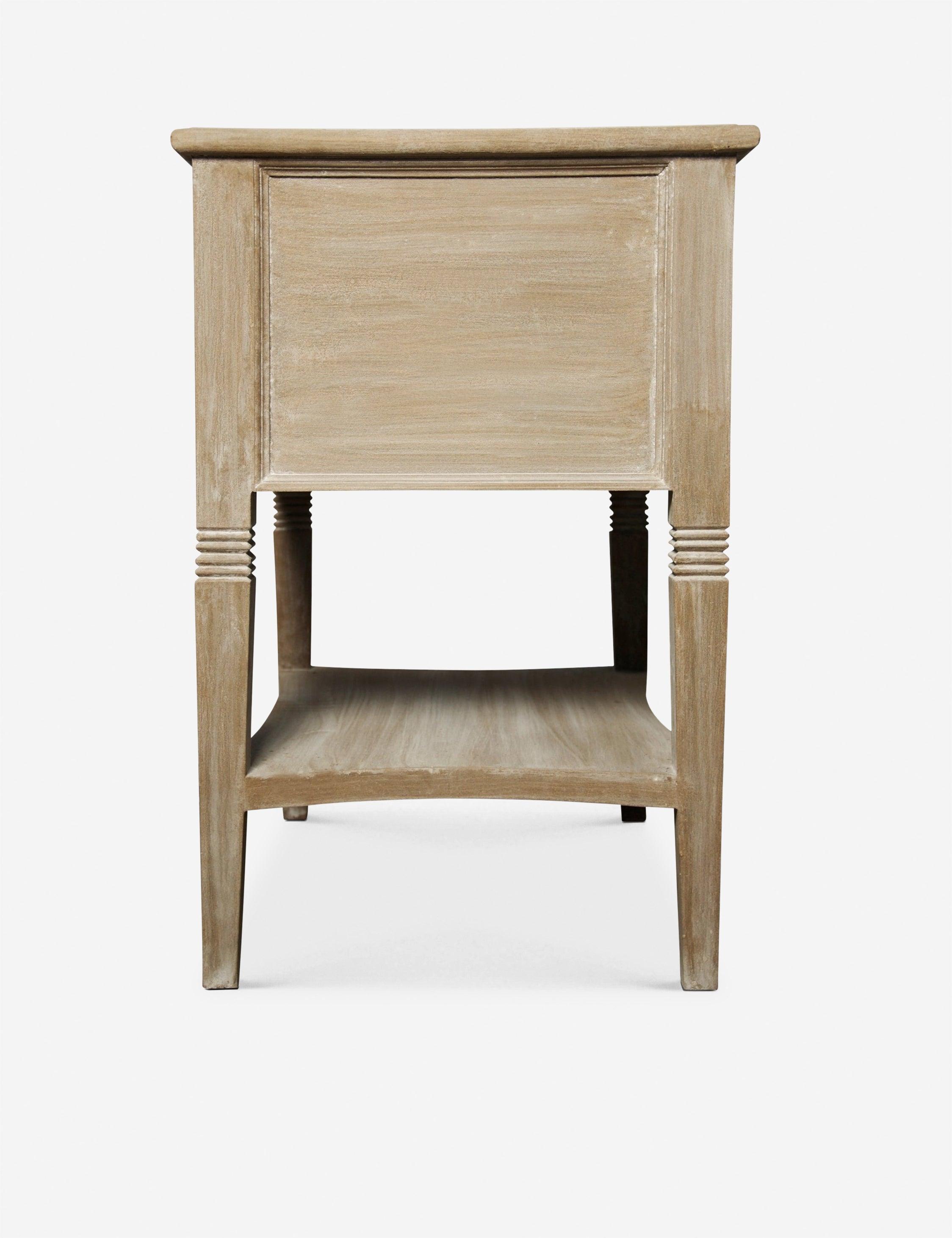 Luna 2 Drawer Nightstand - Weathered