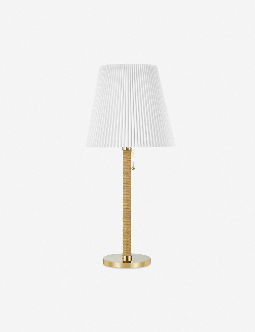 Elyna Table Lamp - Antique Brass