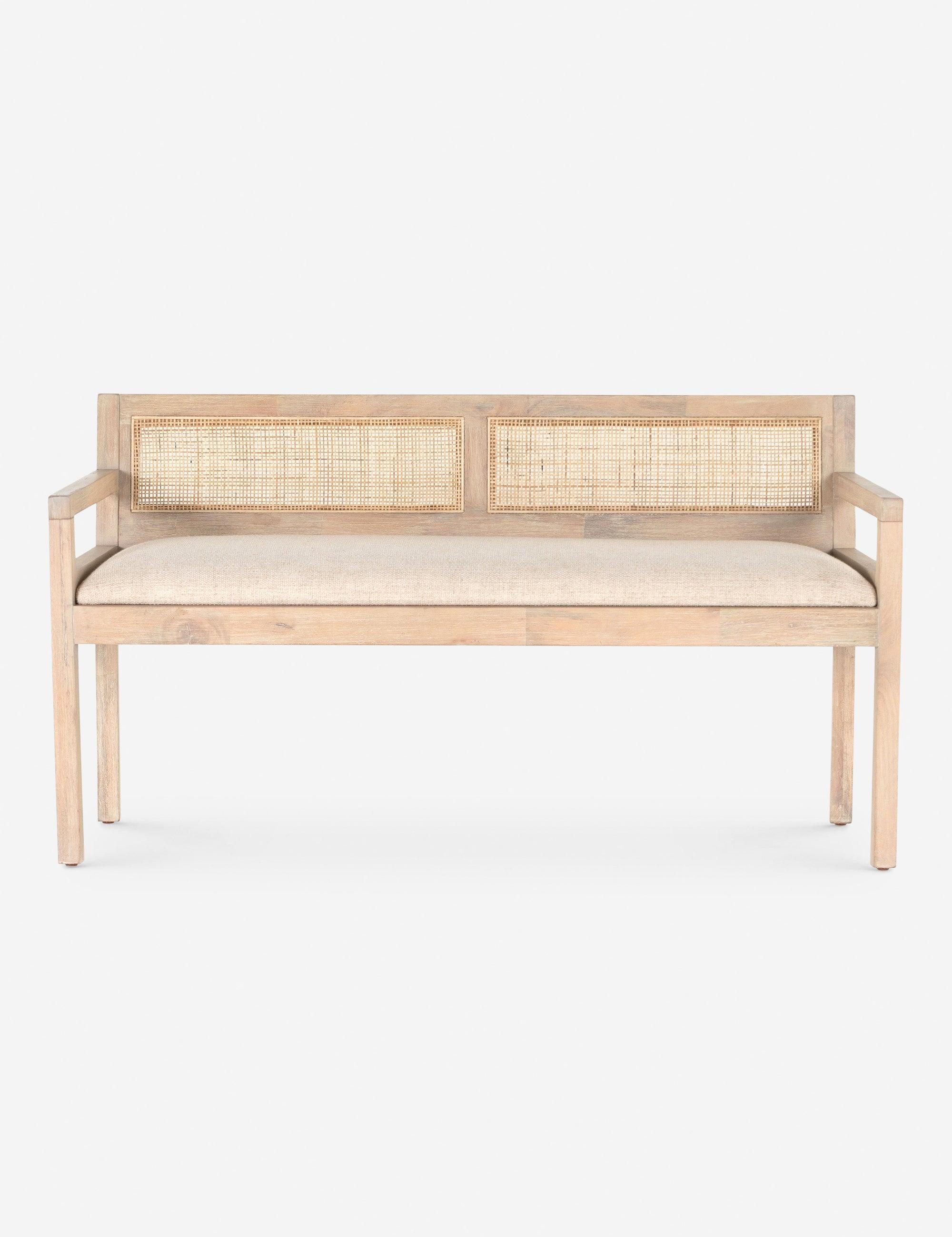Margot Bench - Whitewash