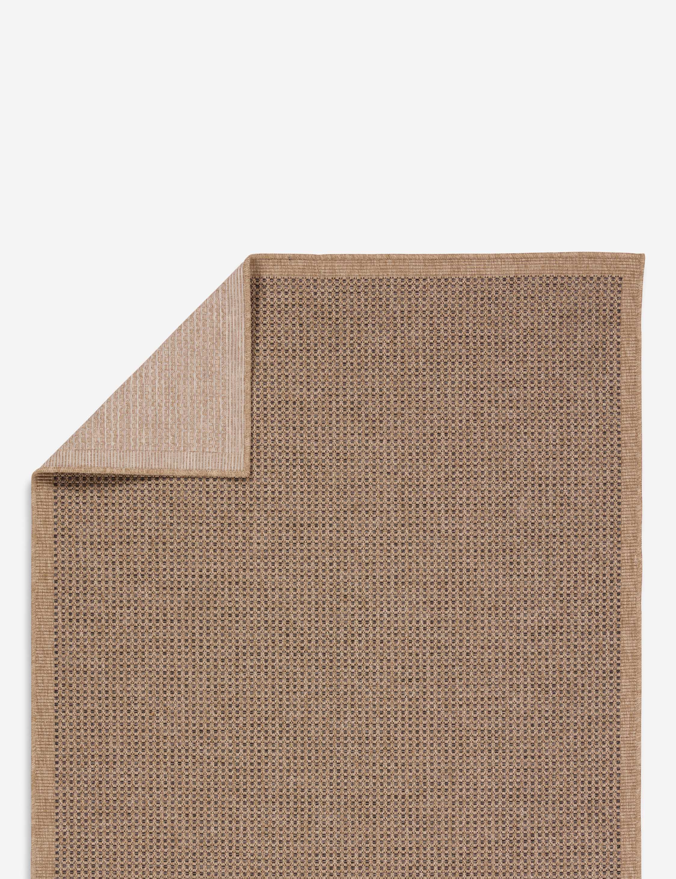 Tolkan Indoor / Outdoor Rug - Brown and Black / 4' x 6'