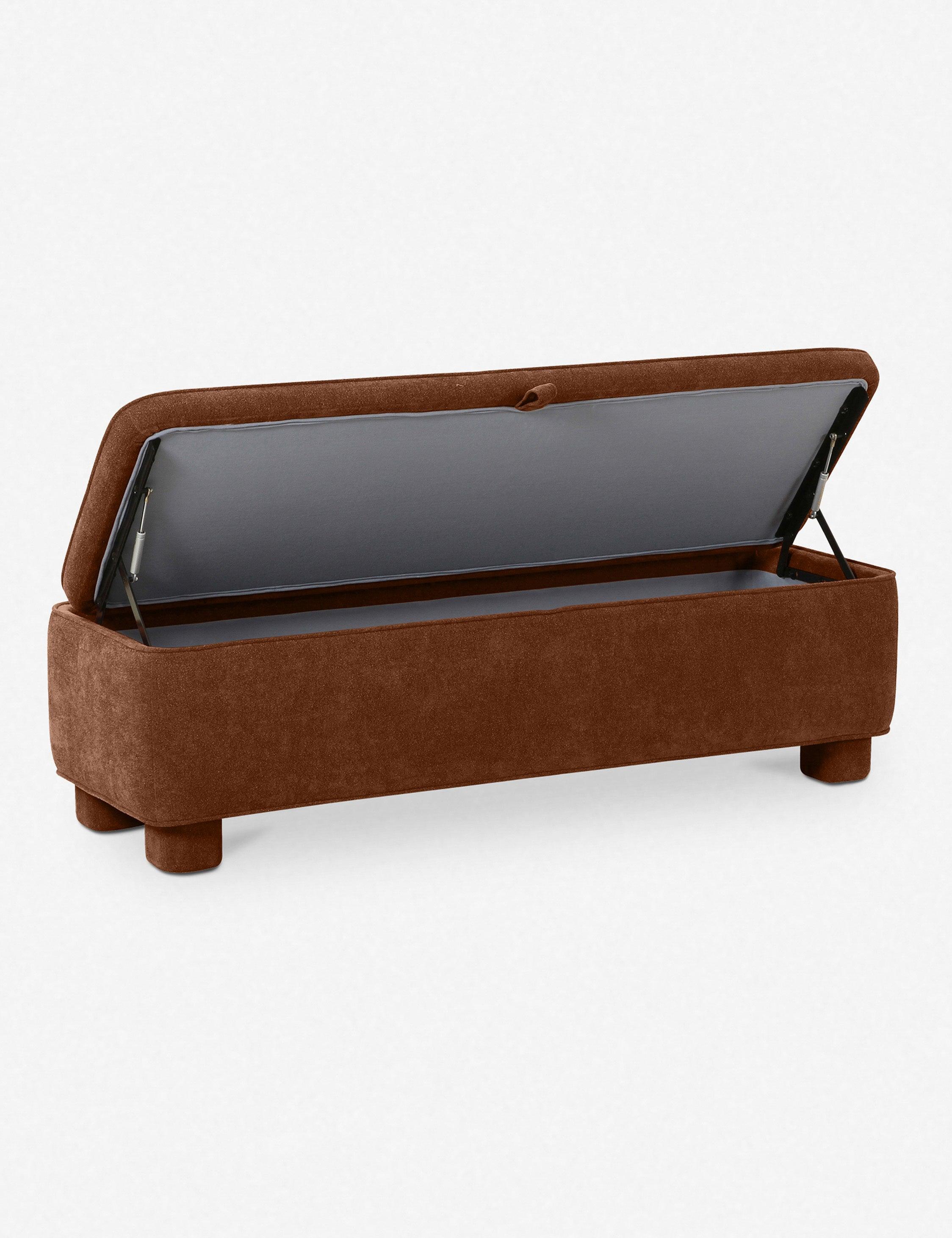 Asner Storage Bench - Dark Rust