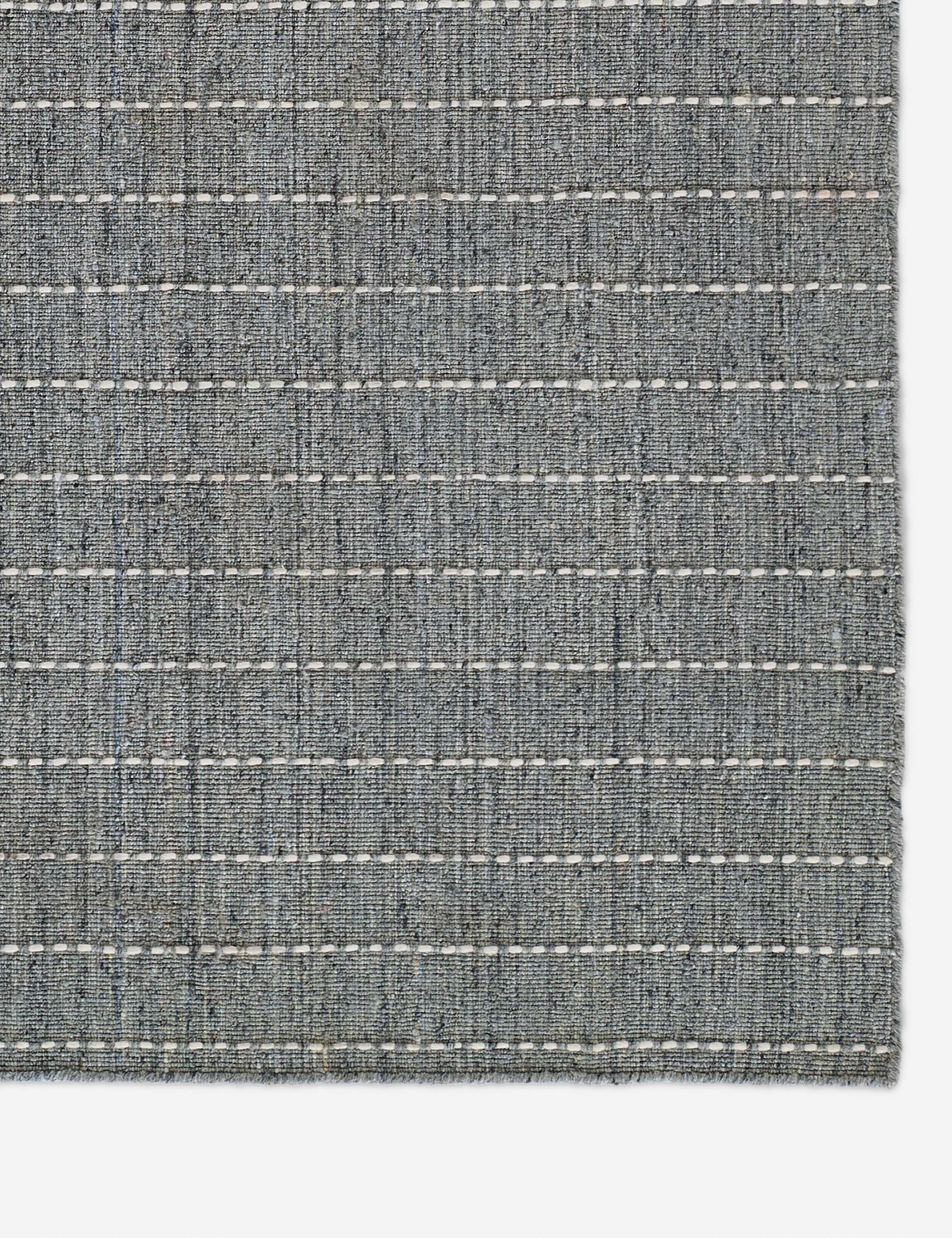 Kofi Wool Rug - Blue / 5' x 8'