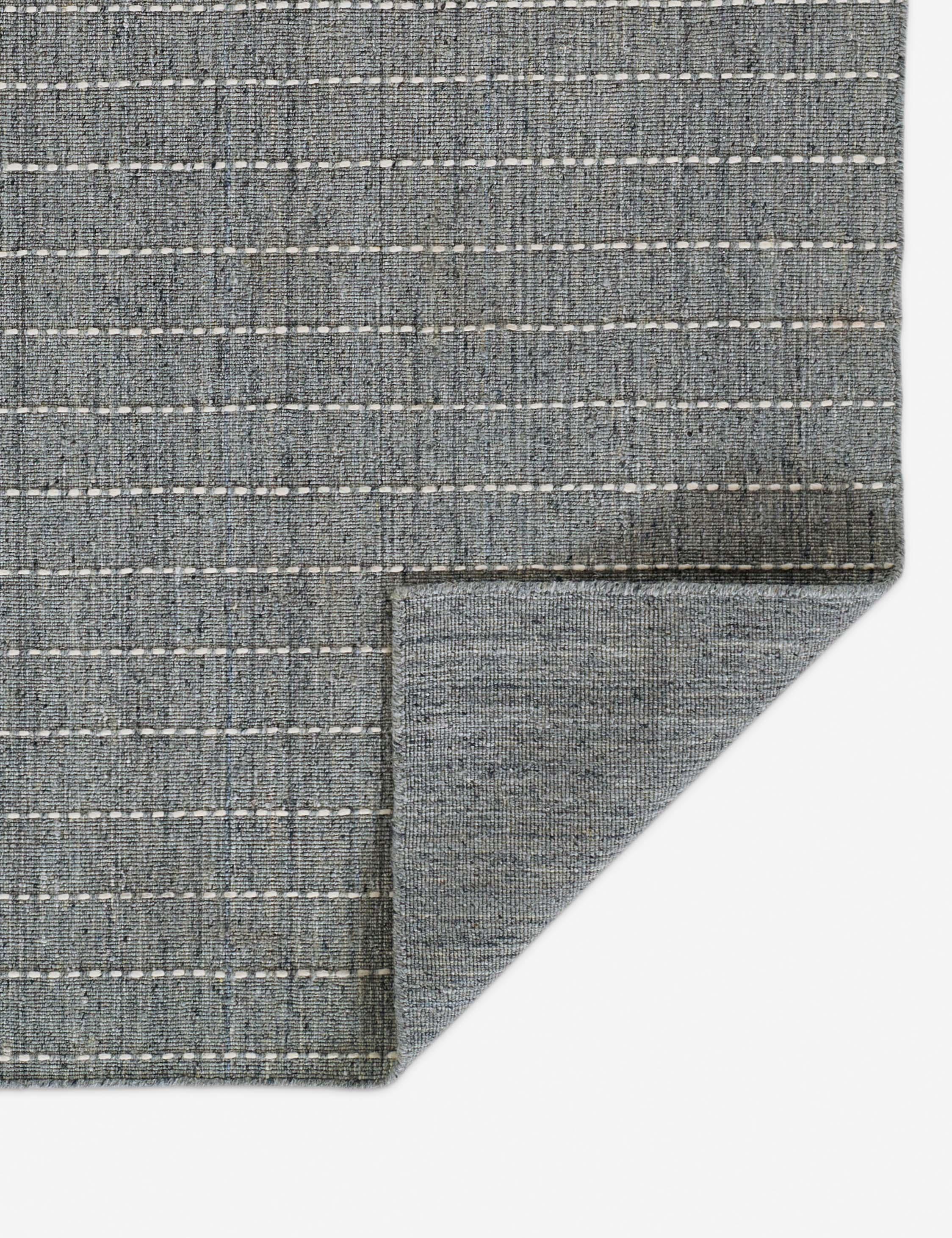Kofi Wool Rug - Blue / 5' x 8'