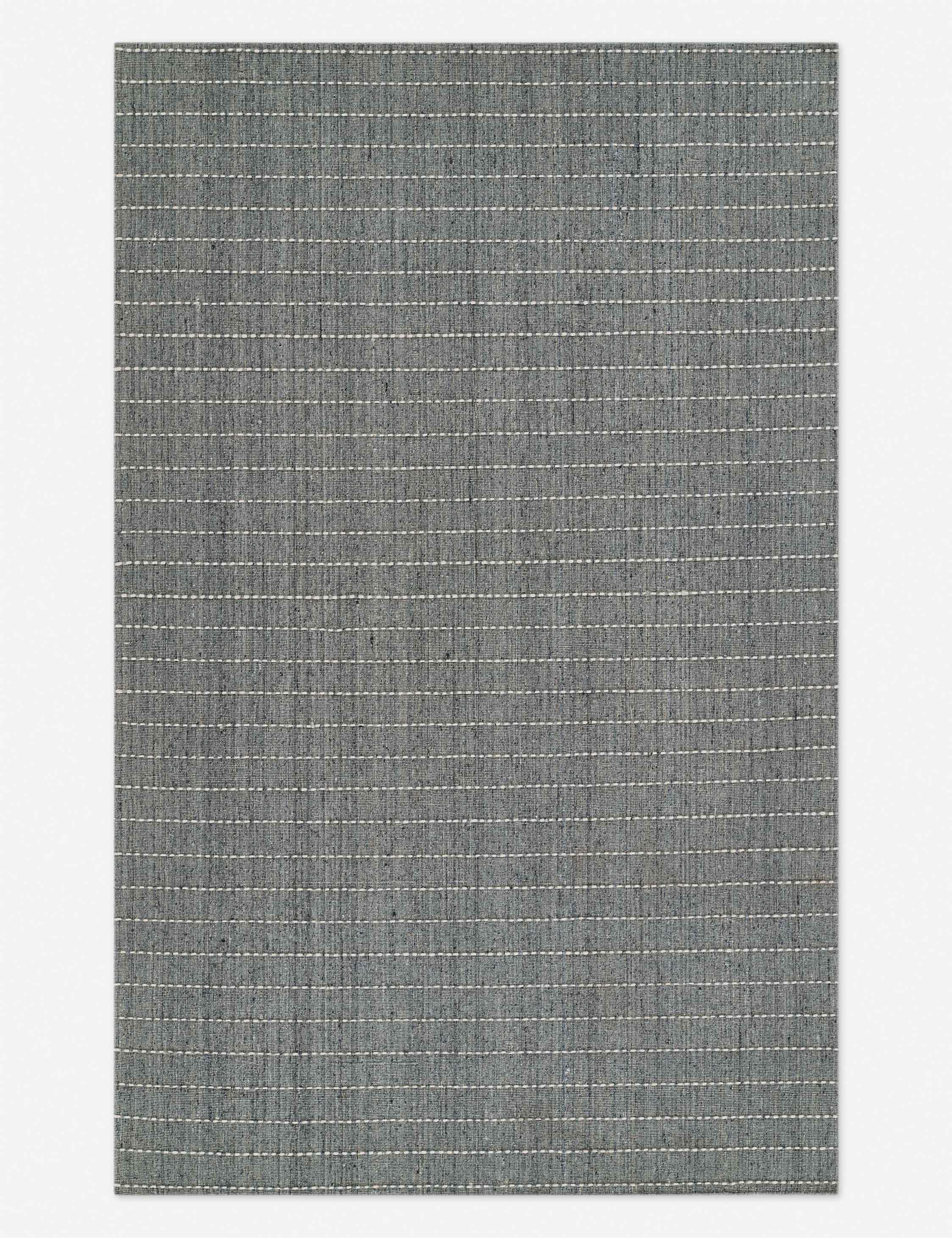Kofi Wool Rug - Blue / 5' x 8'