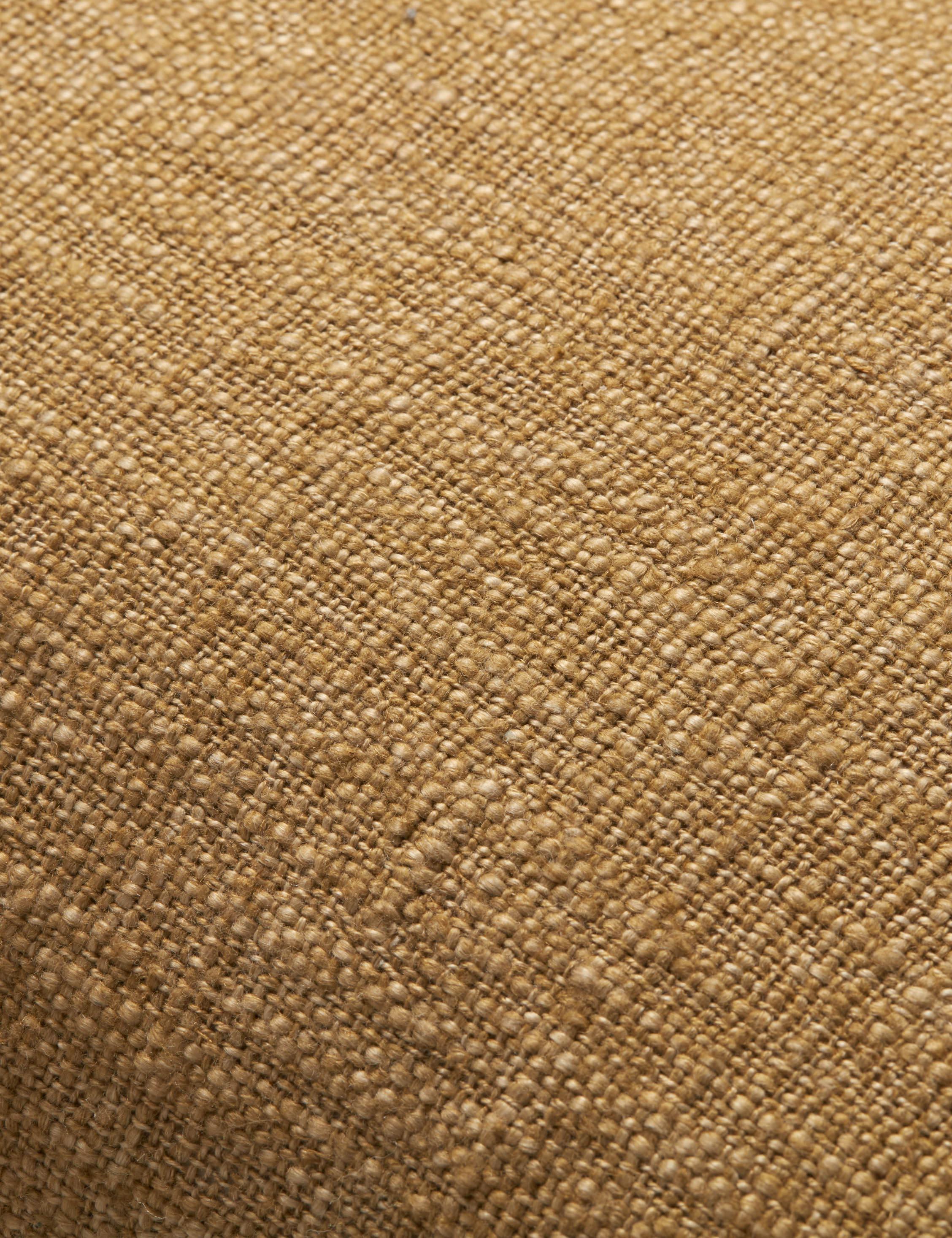 Sable Pillow by Amber Lewis x Loloi - Gold / 13" x 21" / Down