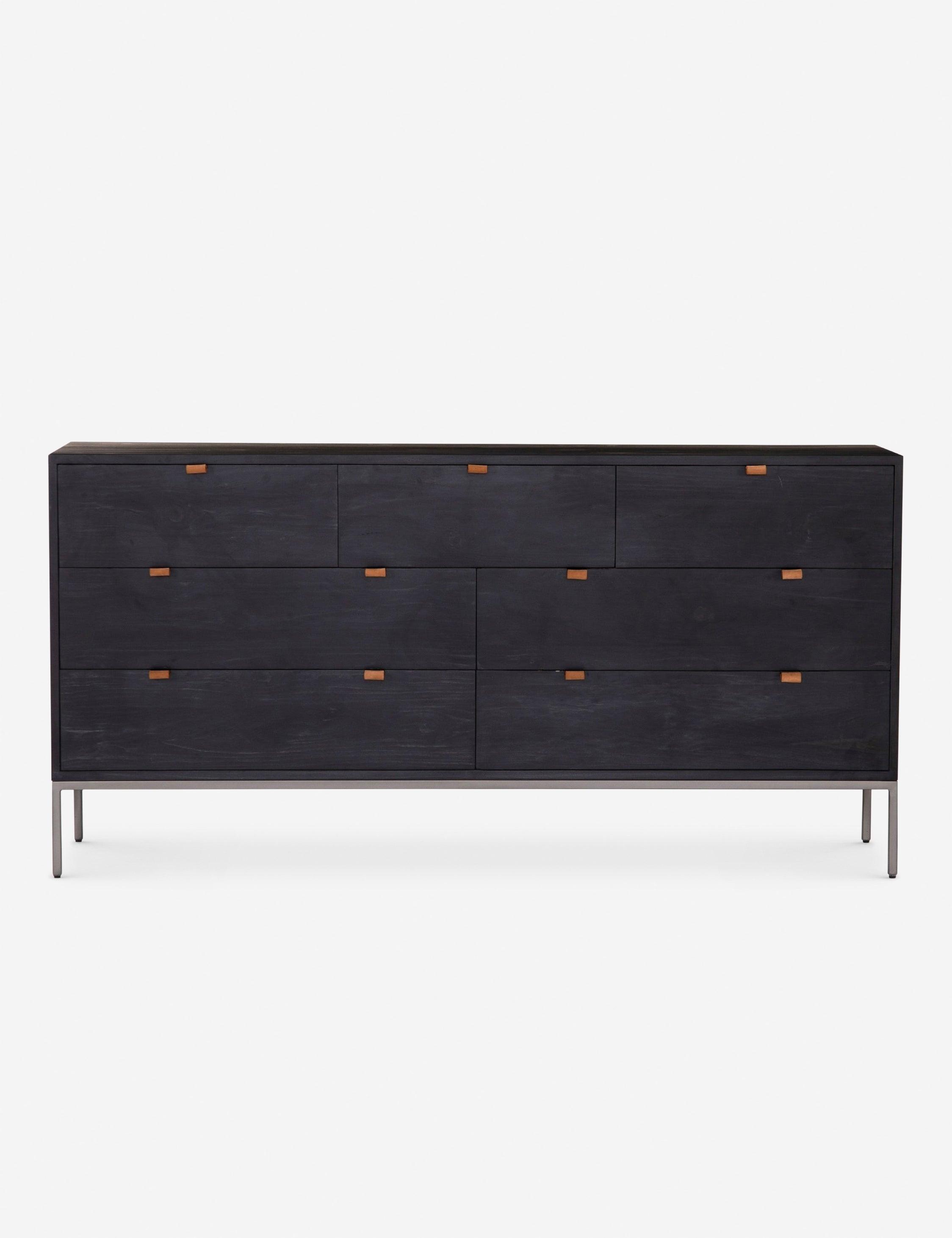 Rosamonde 7-Drawer Dresser - Black