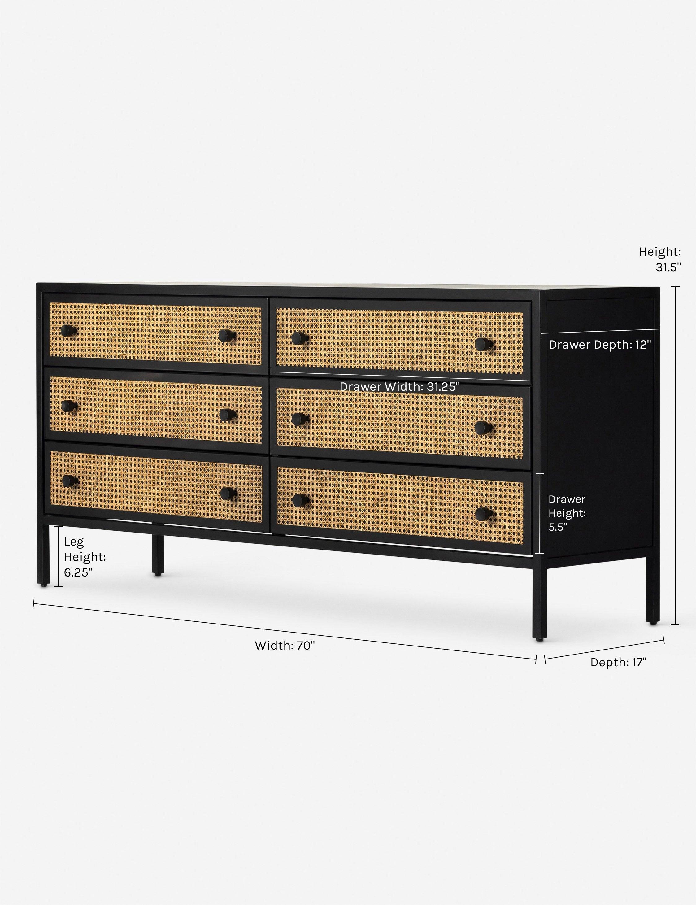 Rumer Dresser - Black