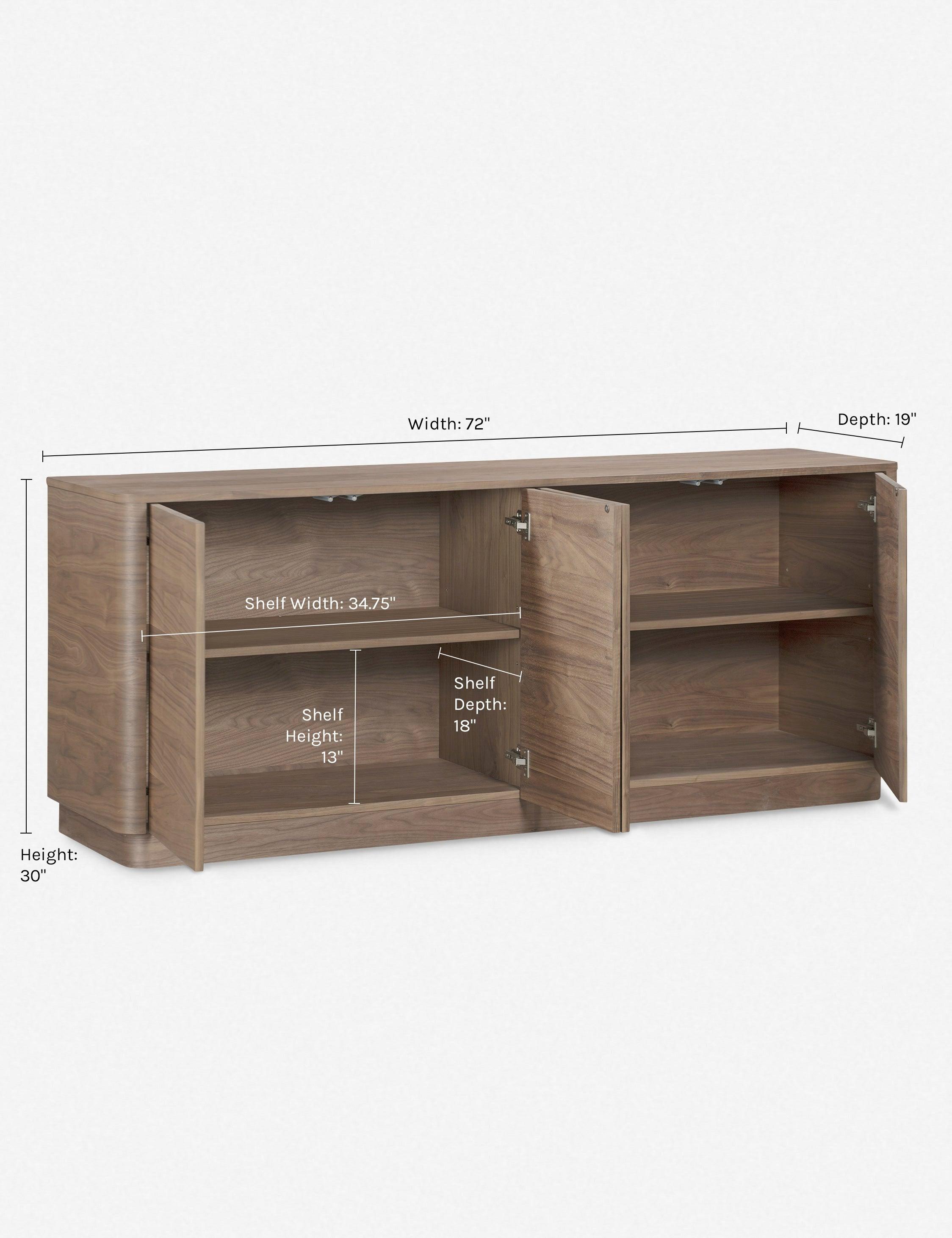 Ryland Sideboard - Brown