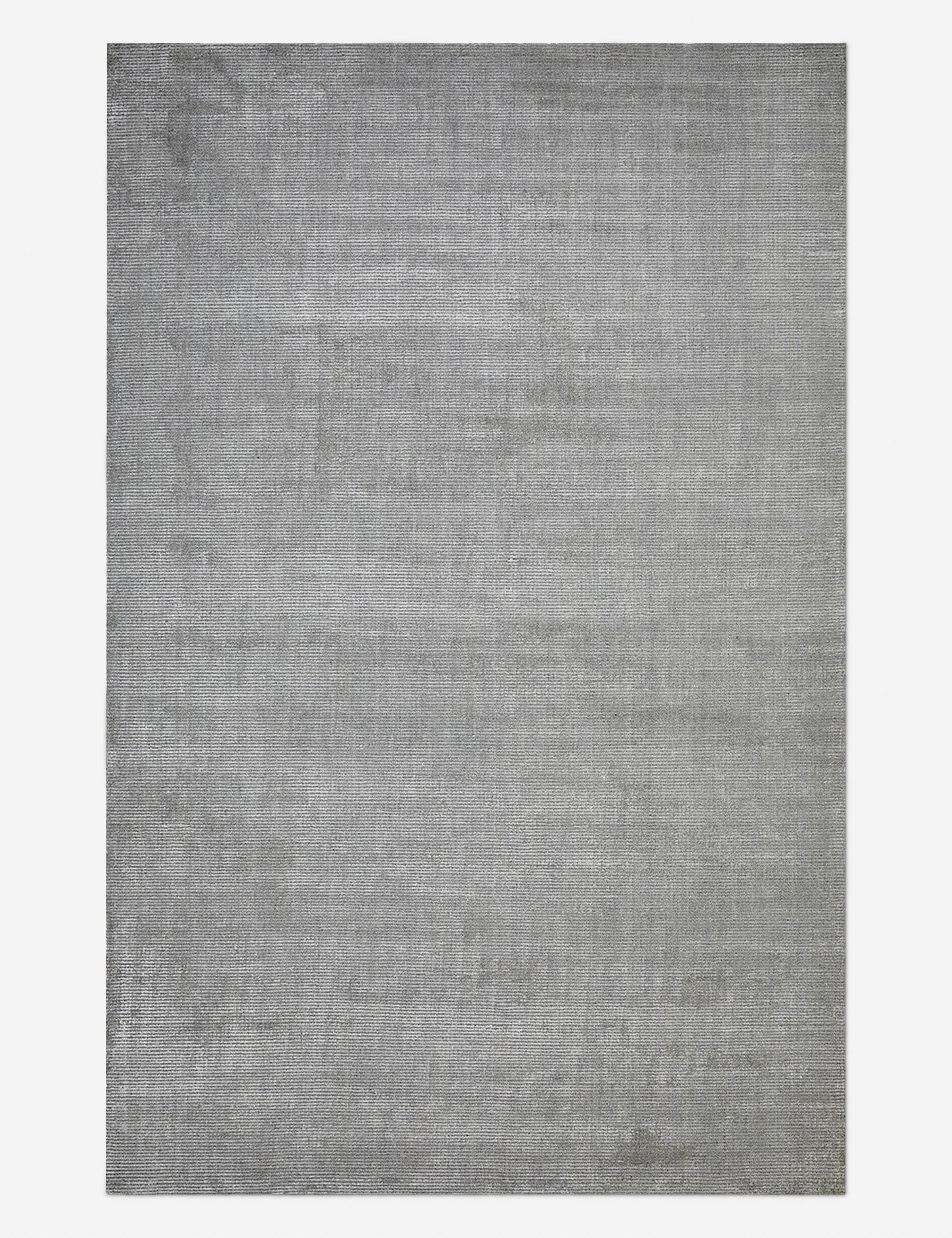 Mist Luminescent 8' x 10' Hand-Knotted Wool & Viscose Rug