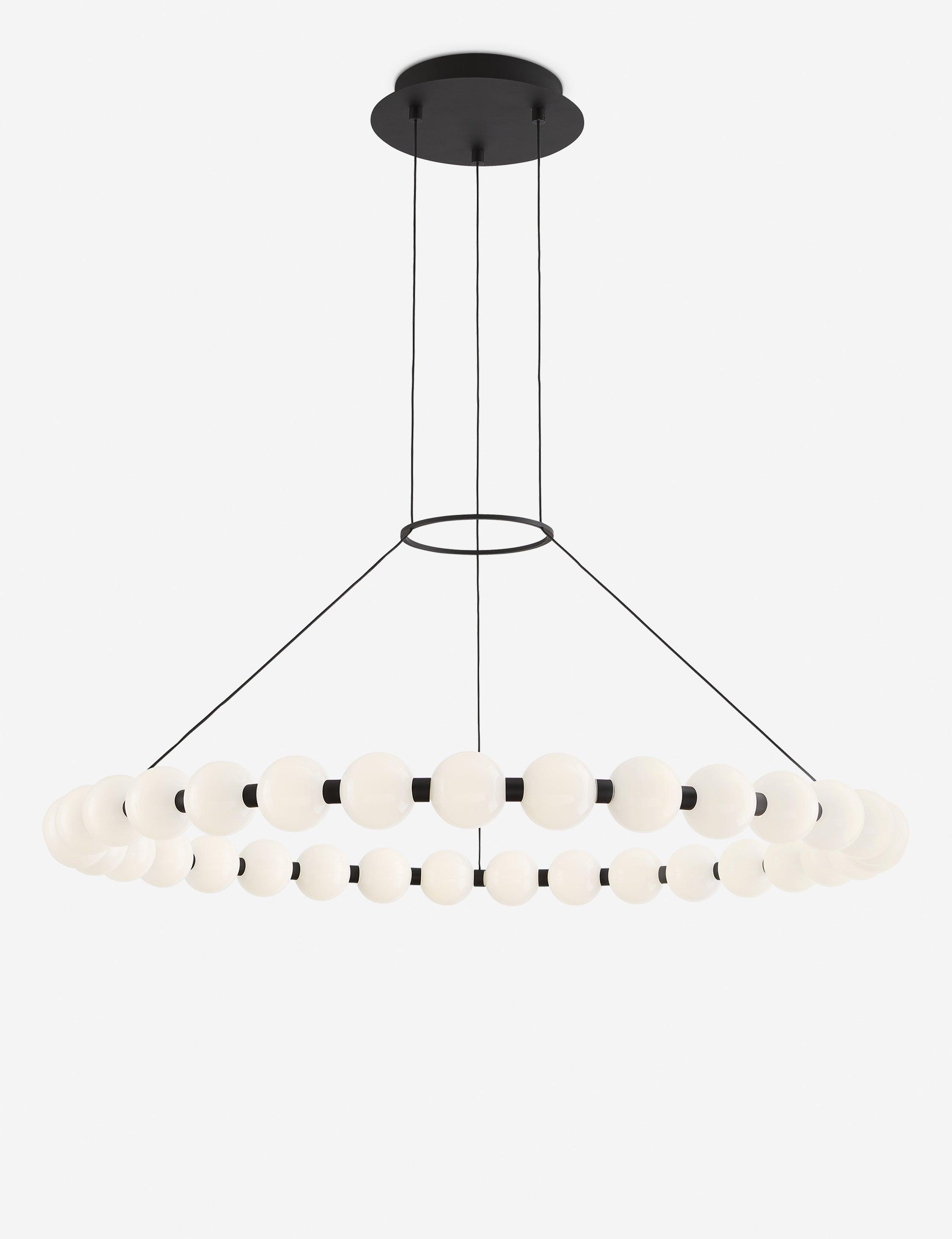 Caterina Chandelier - Black / 36"Dia