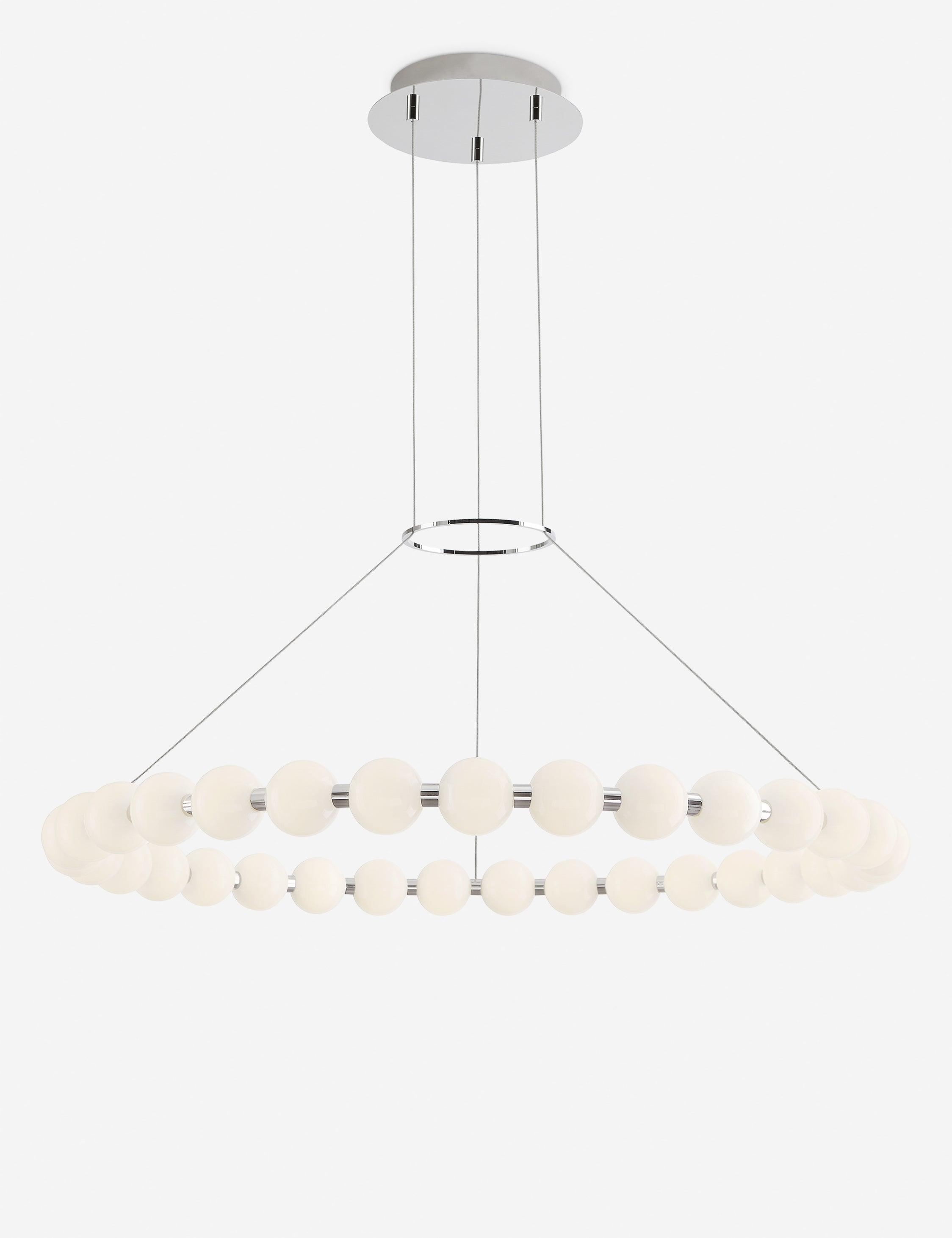 Caterina Chandelier - Nickel / 36"Dia