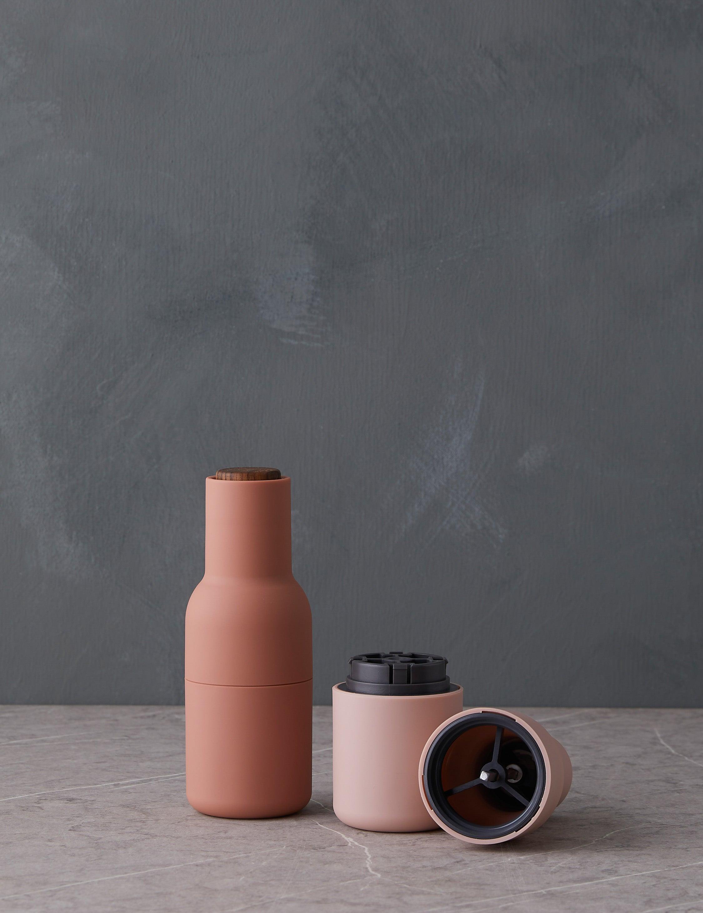 Salt and Pepper Bottle Grinders (Set of 2) - Nude