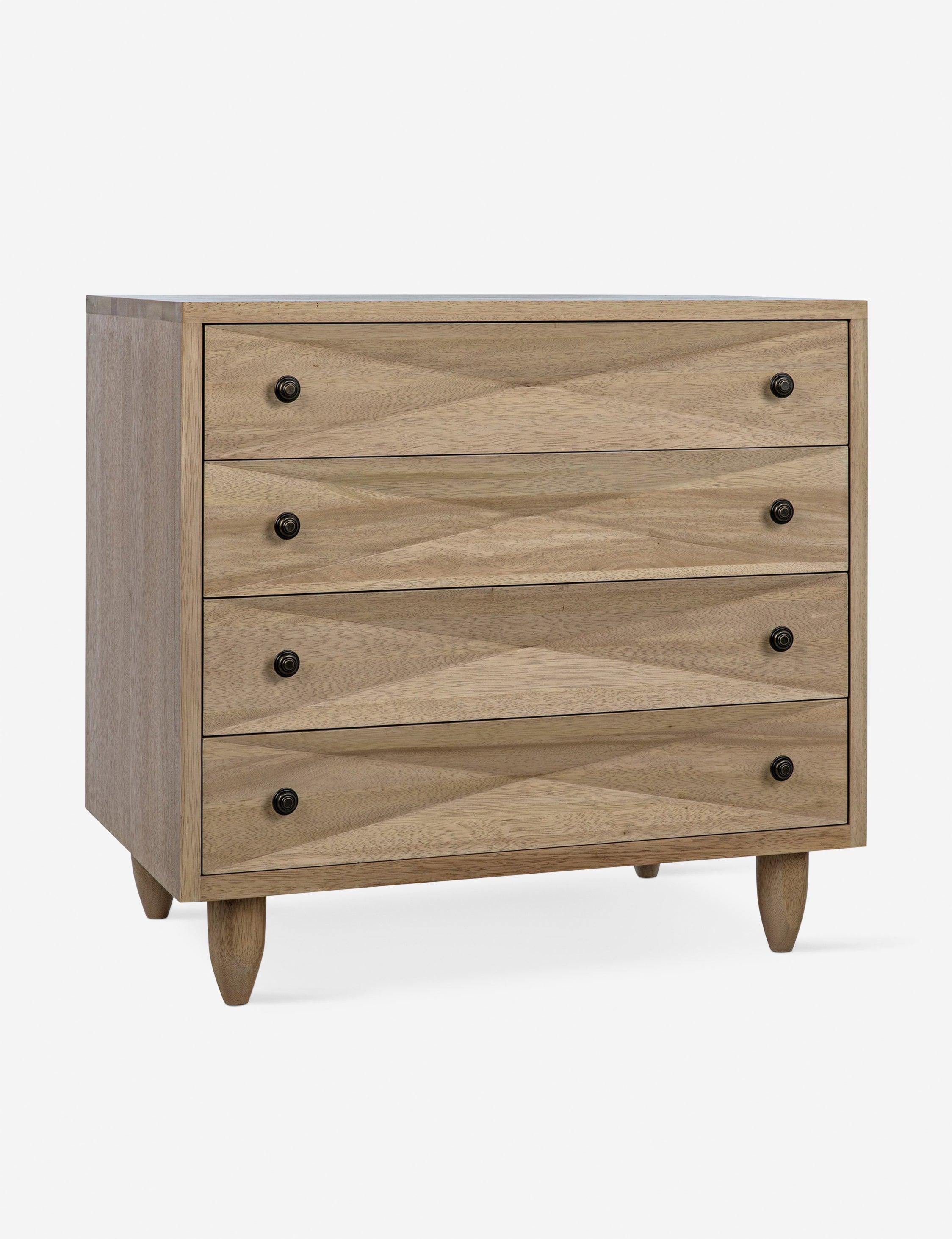Sen 4-Drawer Dresser - Dark Walnut