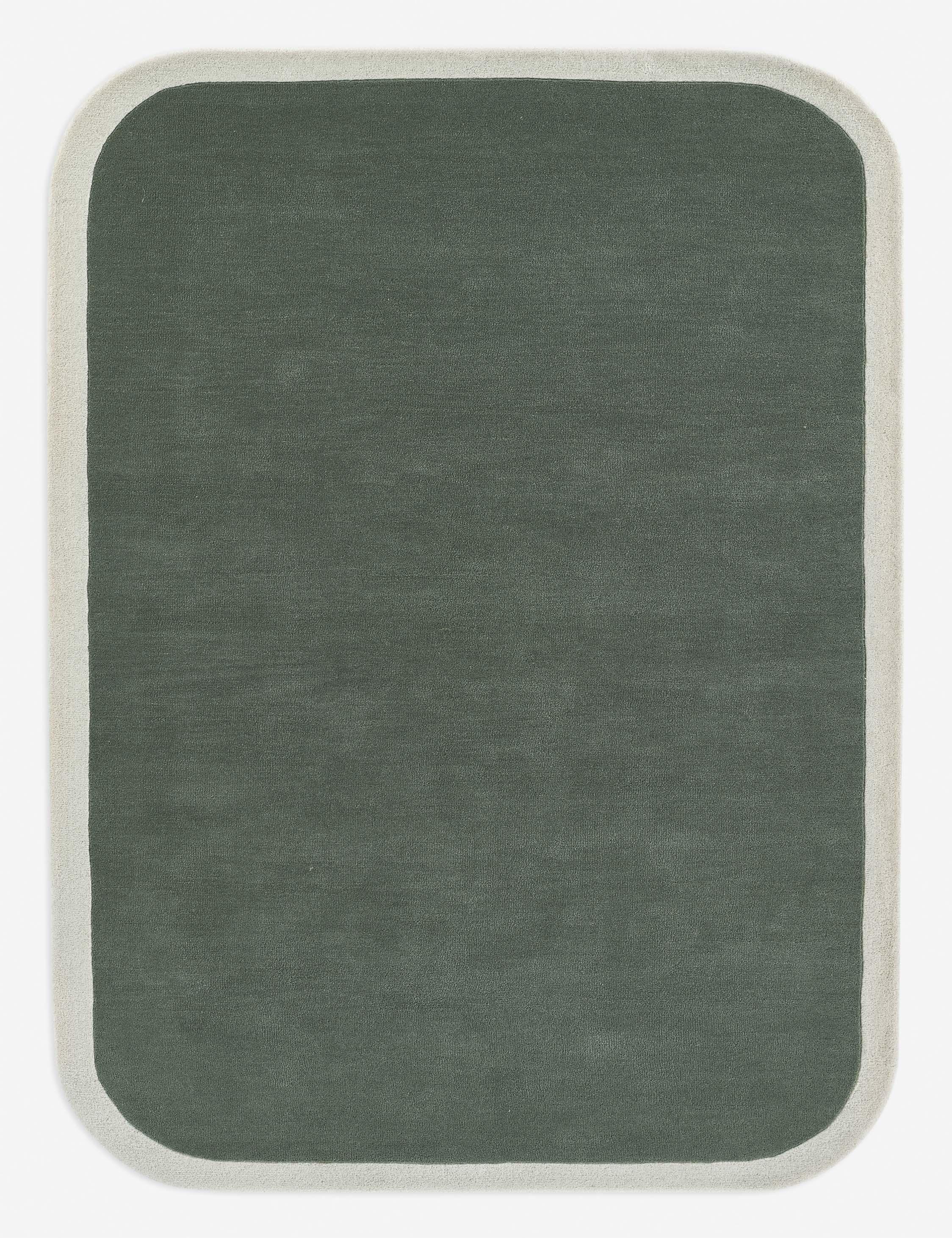 Boswell Hand-Tufted Wool Rug - Green / 3' x 8' Runner