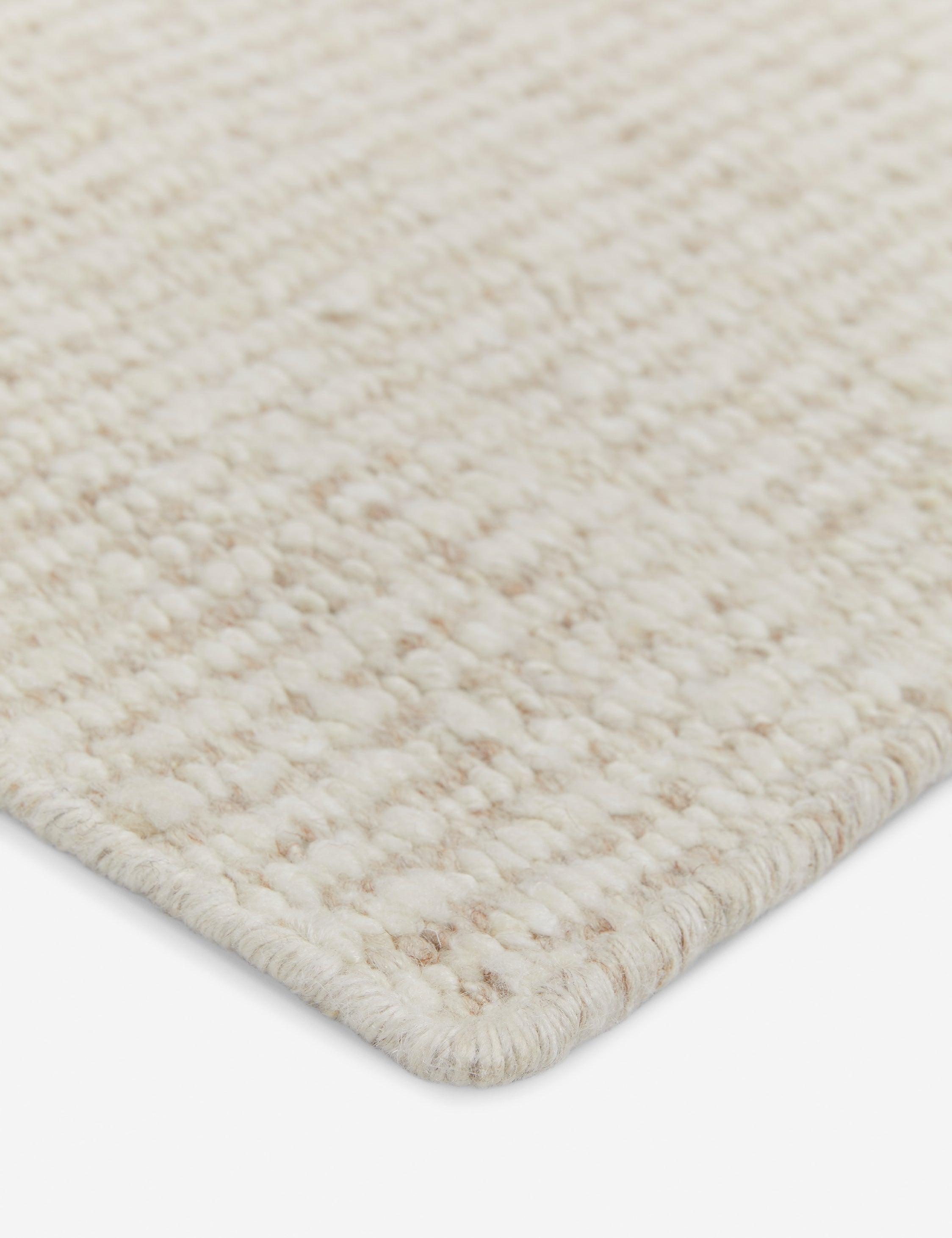 Taos Handwoven Wool Rug - Neutral / 10' x 14'