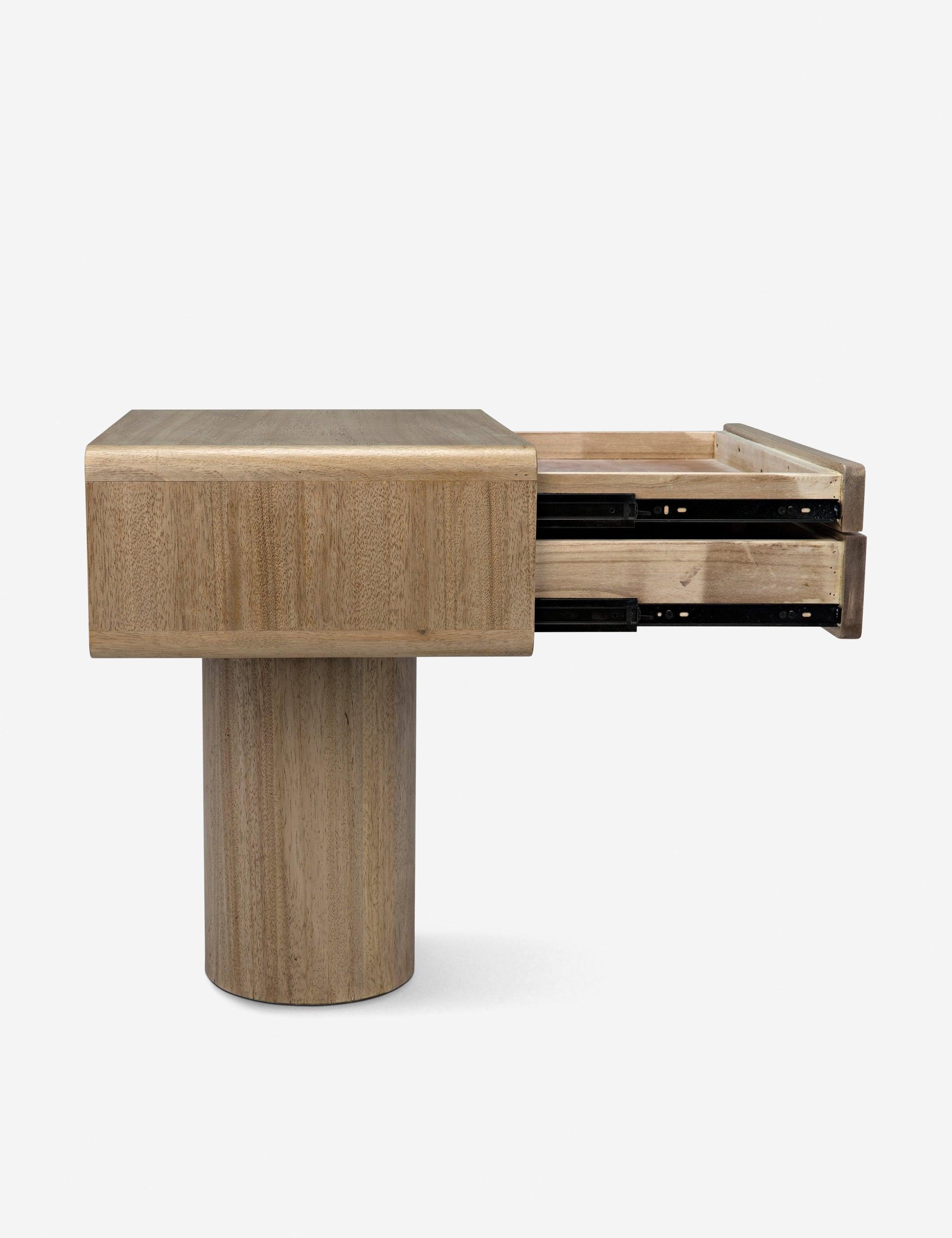 Tierney Nighstand - Washed Walnut
