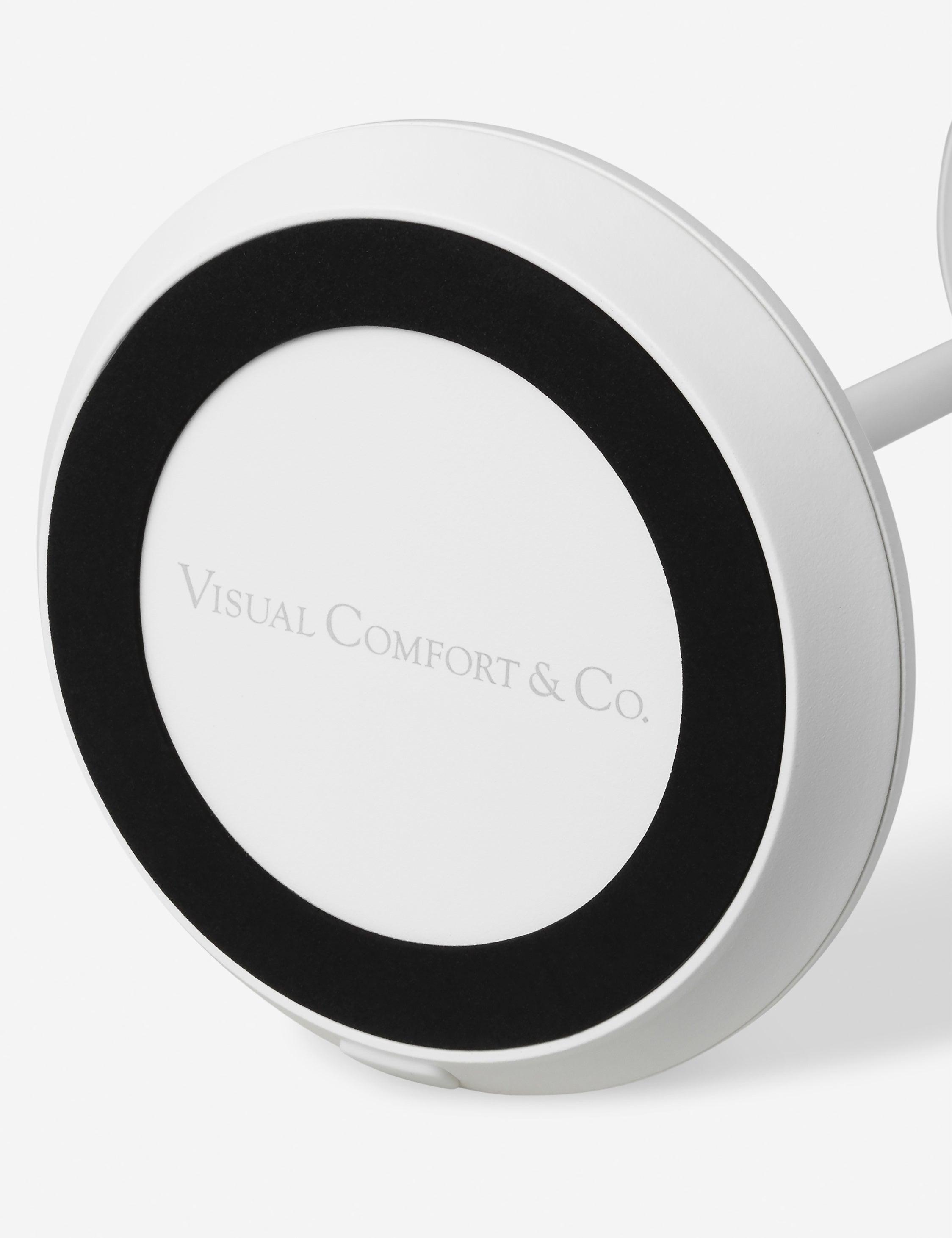 Carla Cordless Table Lamp - White / Small