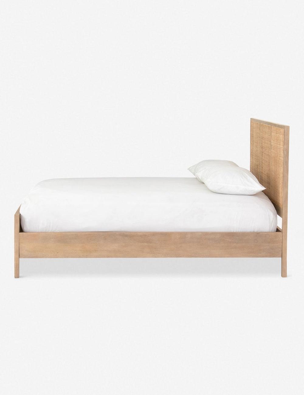 Hannah Platform Bed - Russet / Queen